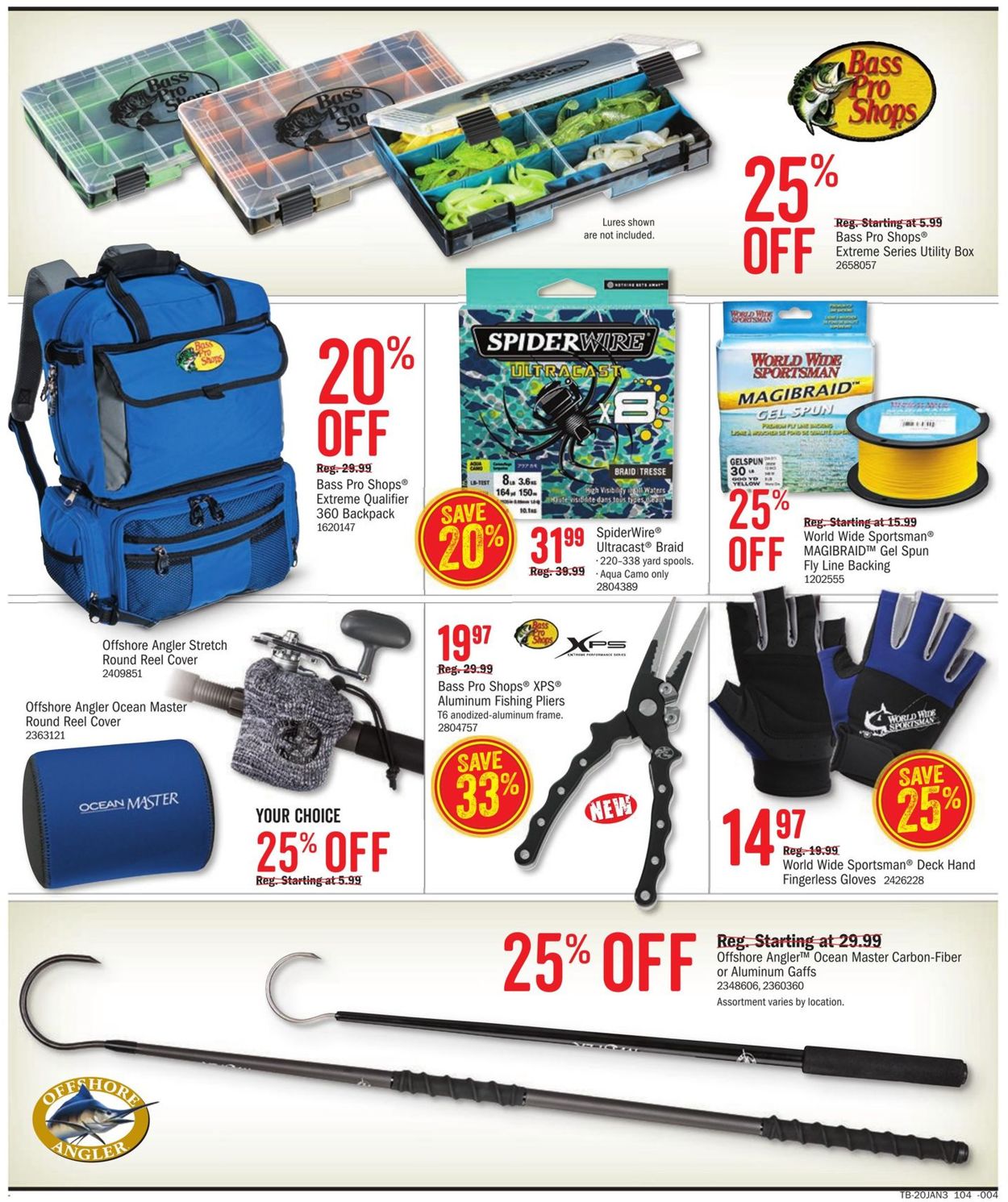 Catalogue Cabela's from 01/23/2020