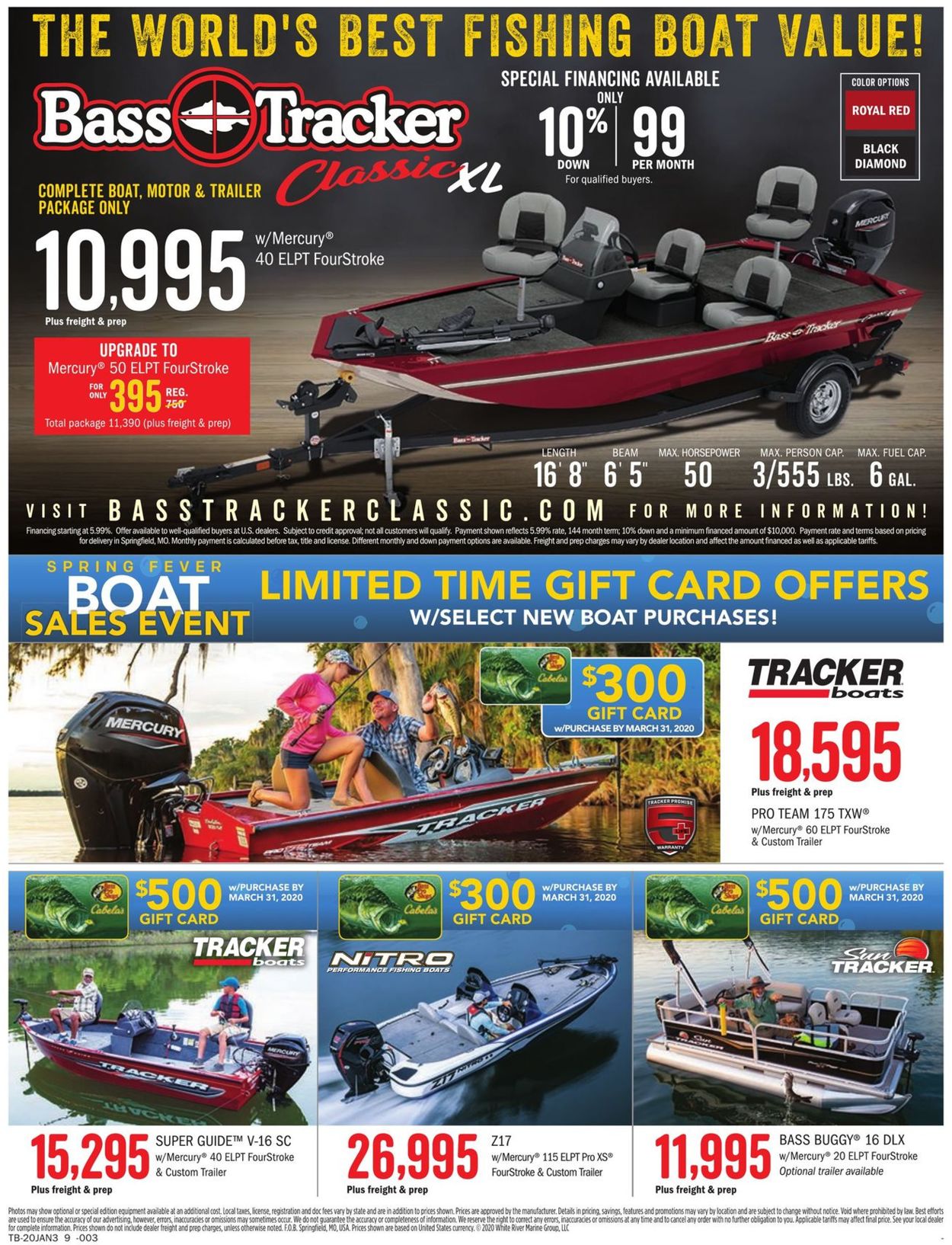 Catalogue Cabela's from 01/23/2020