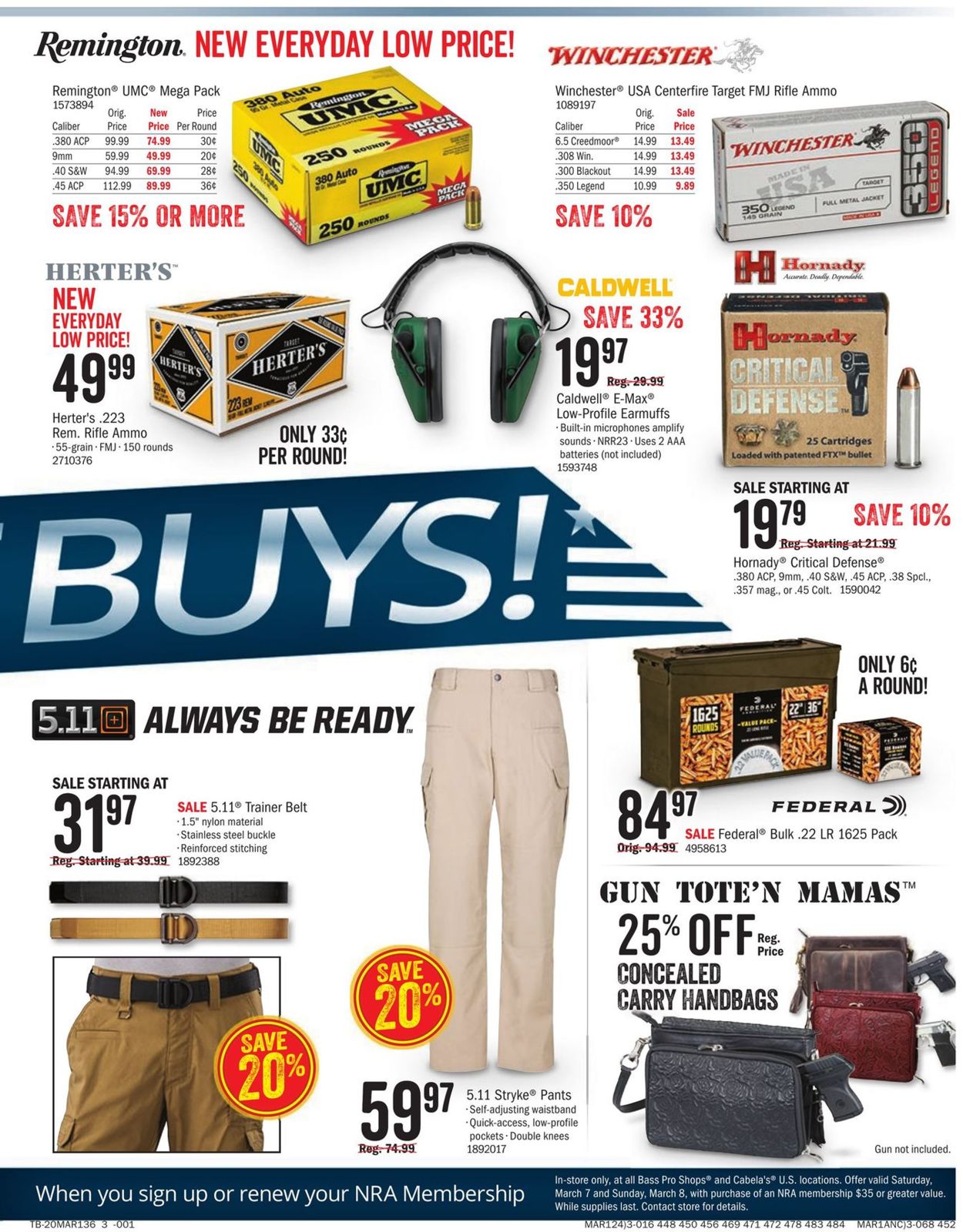 Catalogue Cabela's from 02/27/2020