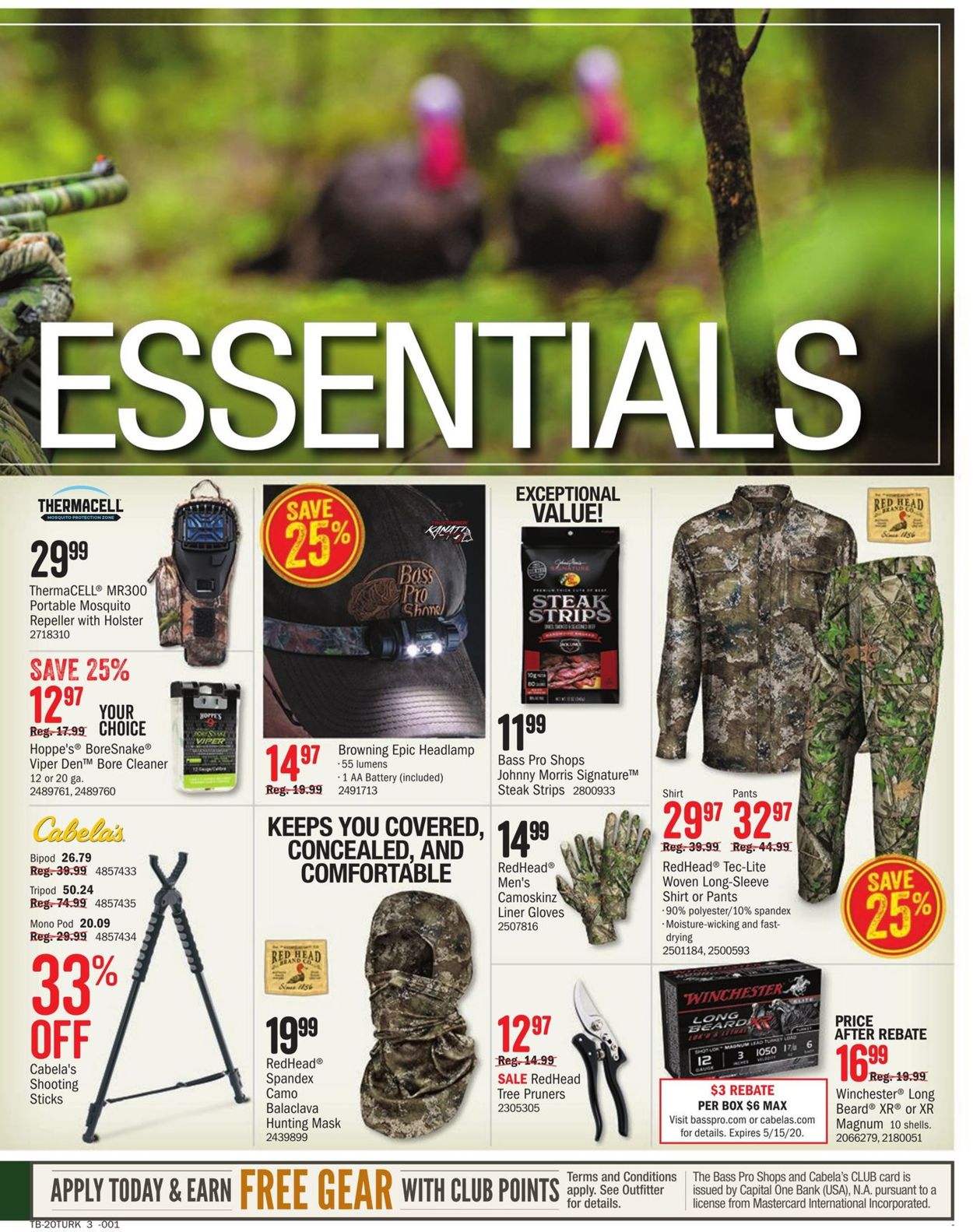 Catalogue Cabela's from 04/02/2020