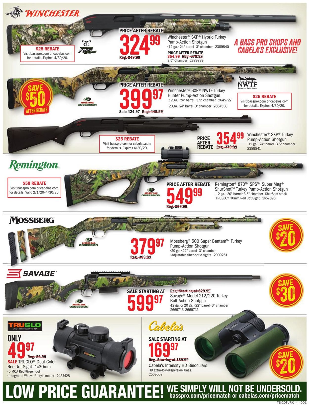 Catalogue Cabela's from 04/02/2020