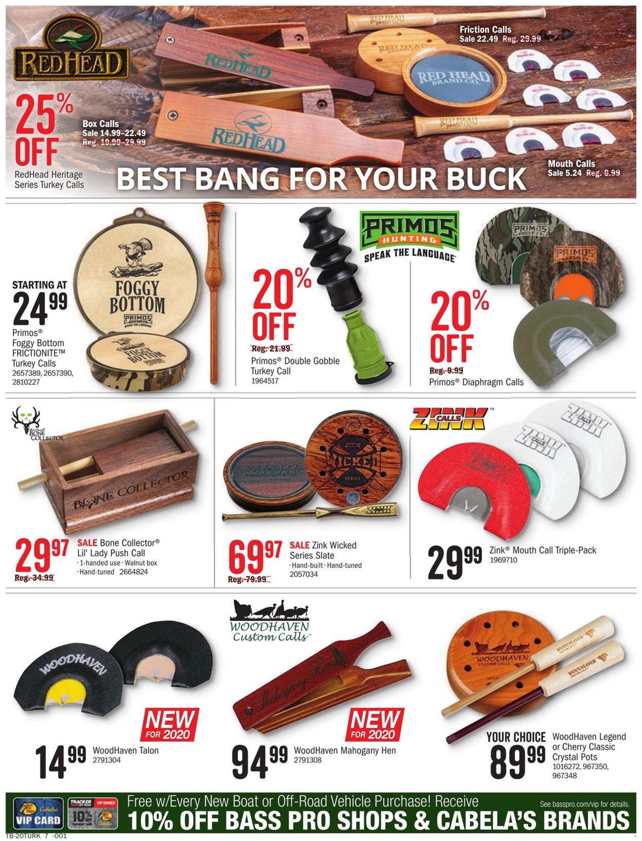 Catalogue Cabela's from 04/02/2020