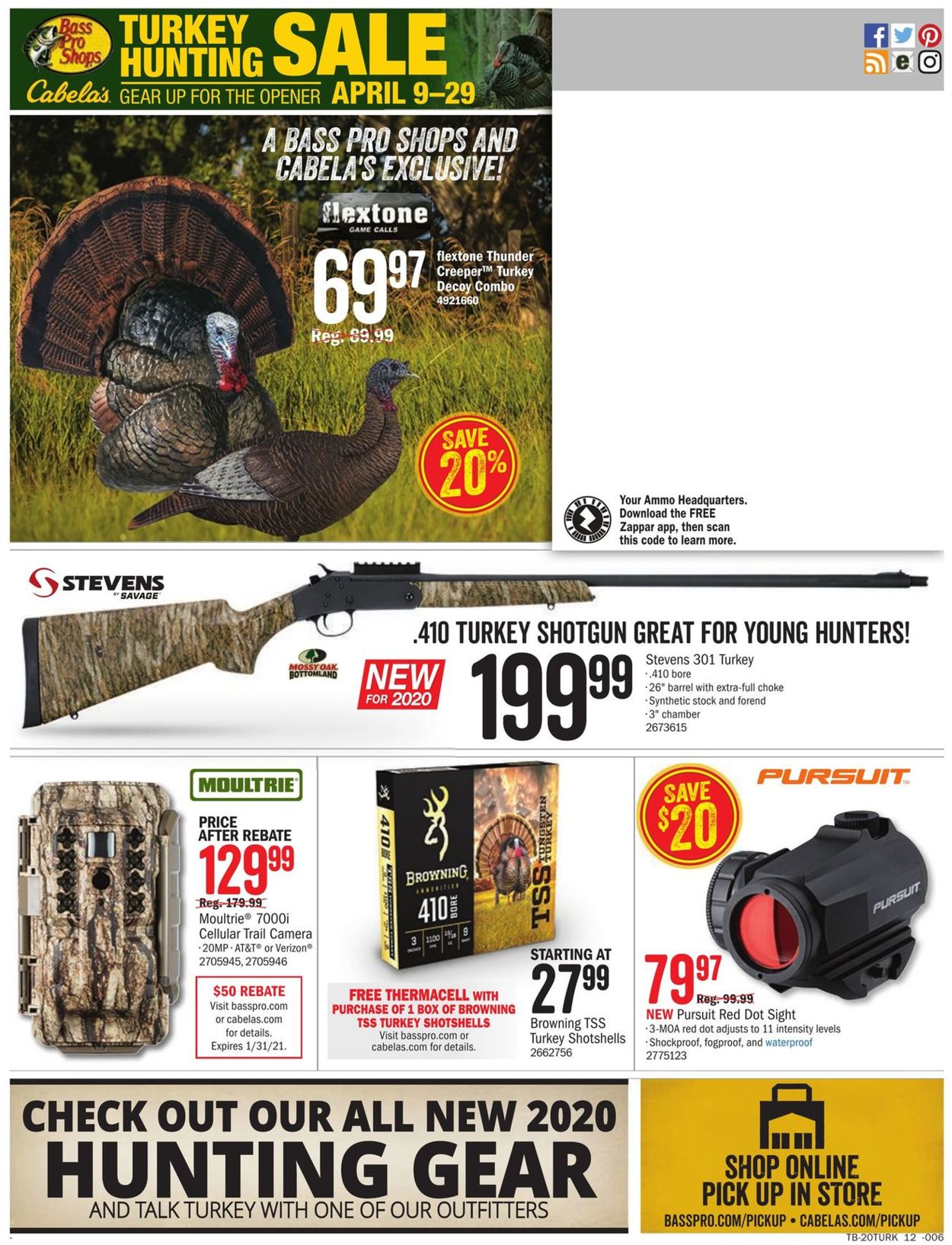 Catalogue Cabela's from 04/02/2020