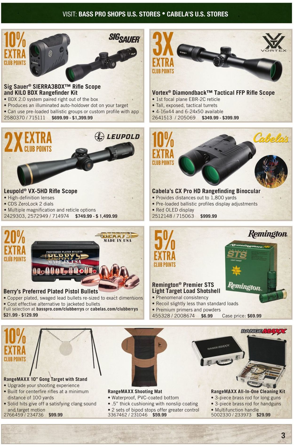 Catalogue Cabela's from 05/01/2020