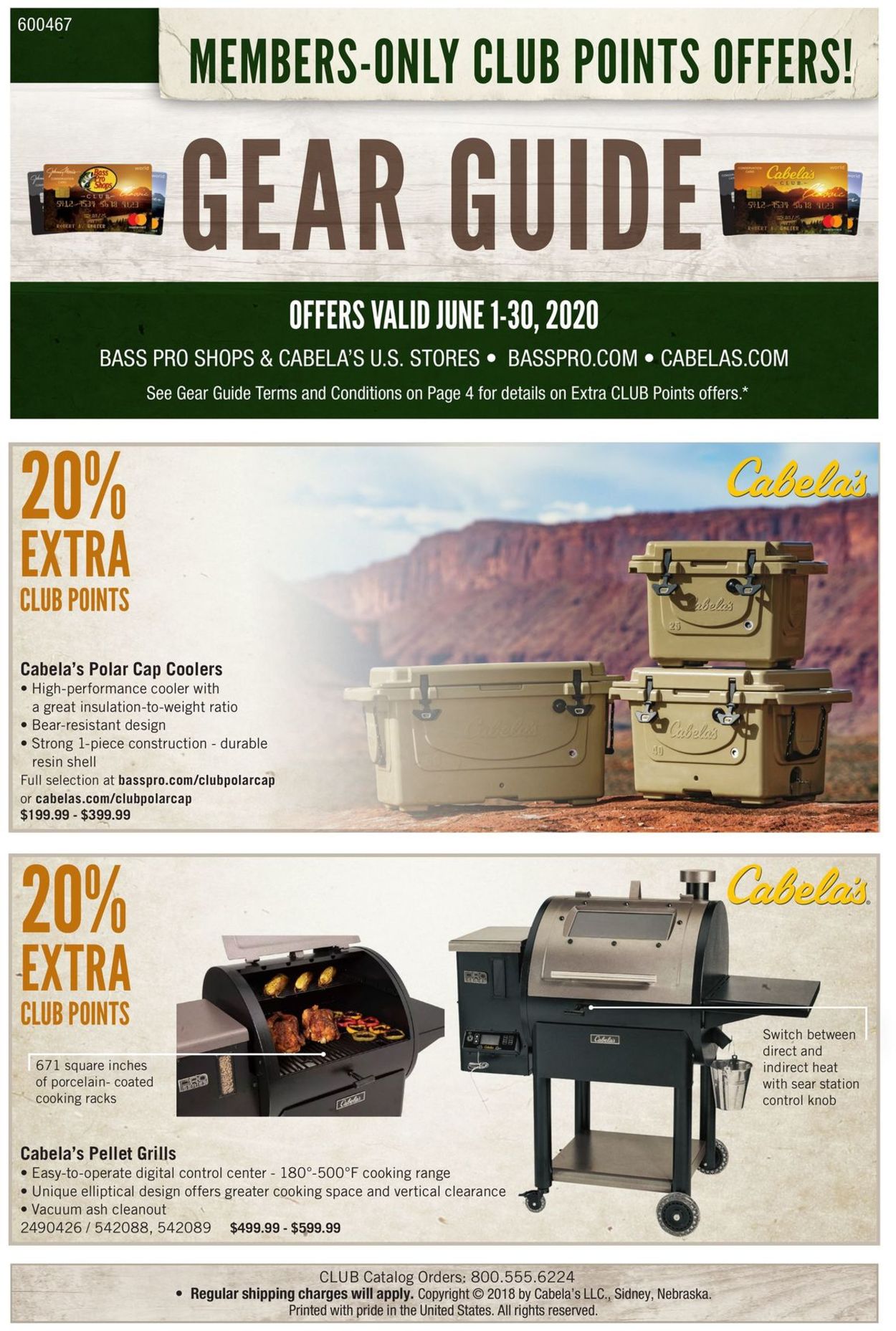 Catalogue Cabela's from 06/01/2020