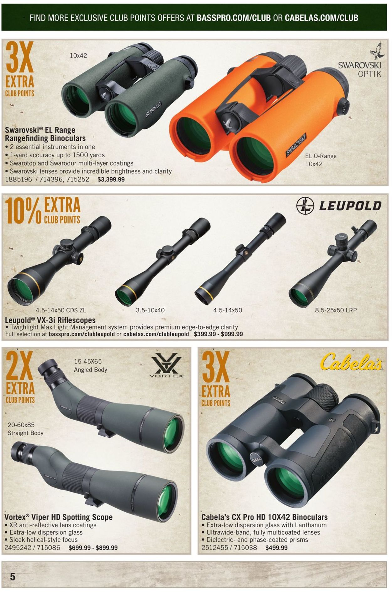 Catalogue Cabela's from 06/01/2020