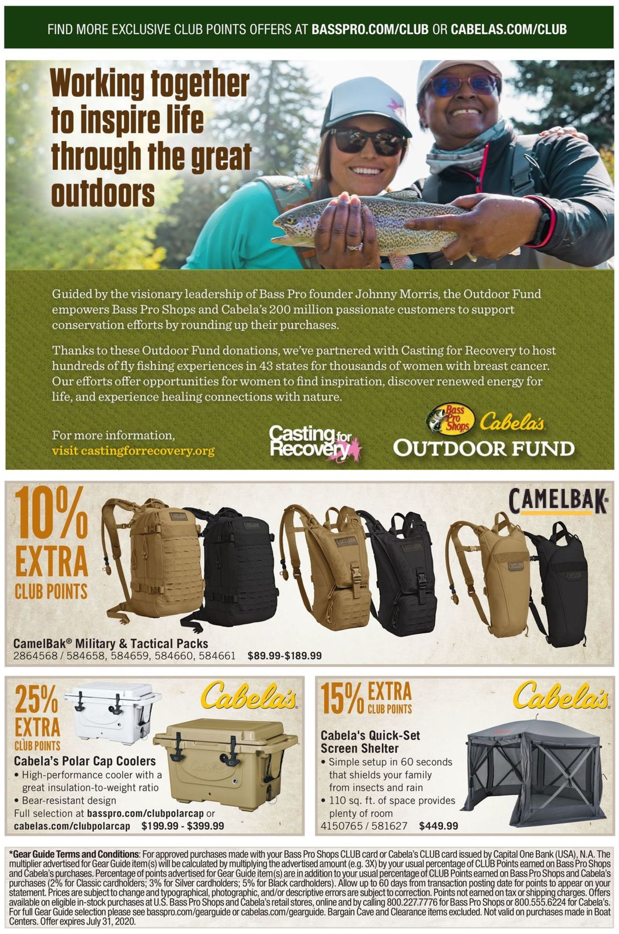 Catalogue Cabela's from 07/01/2020