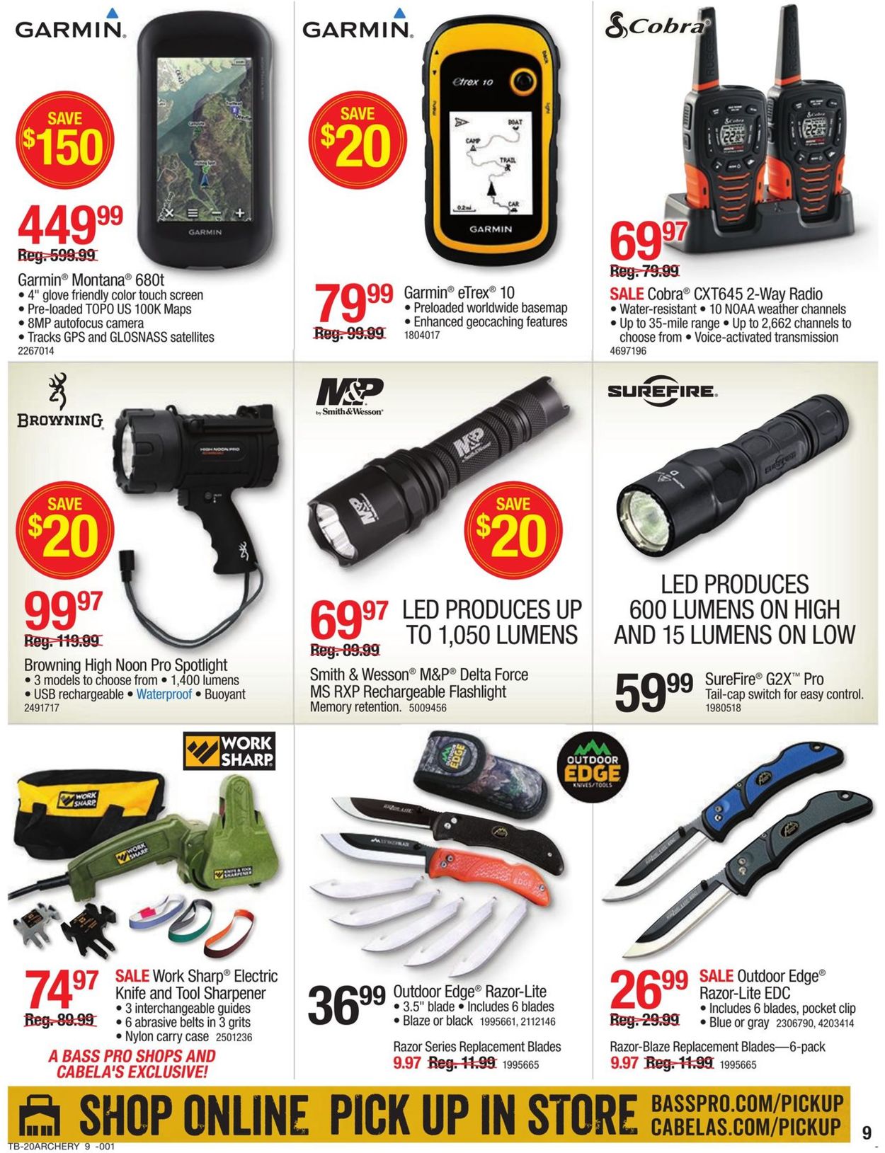 Catalogue Cabela's from 07/23/2020