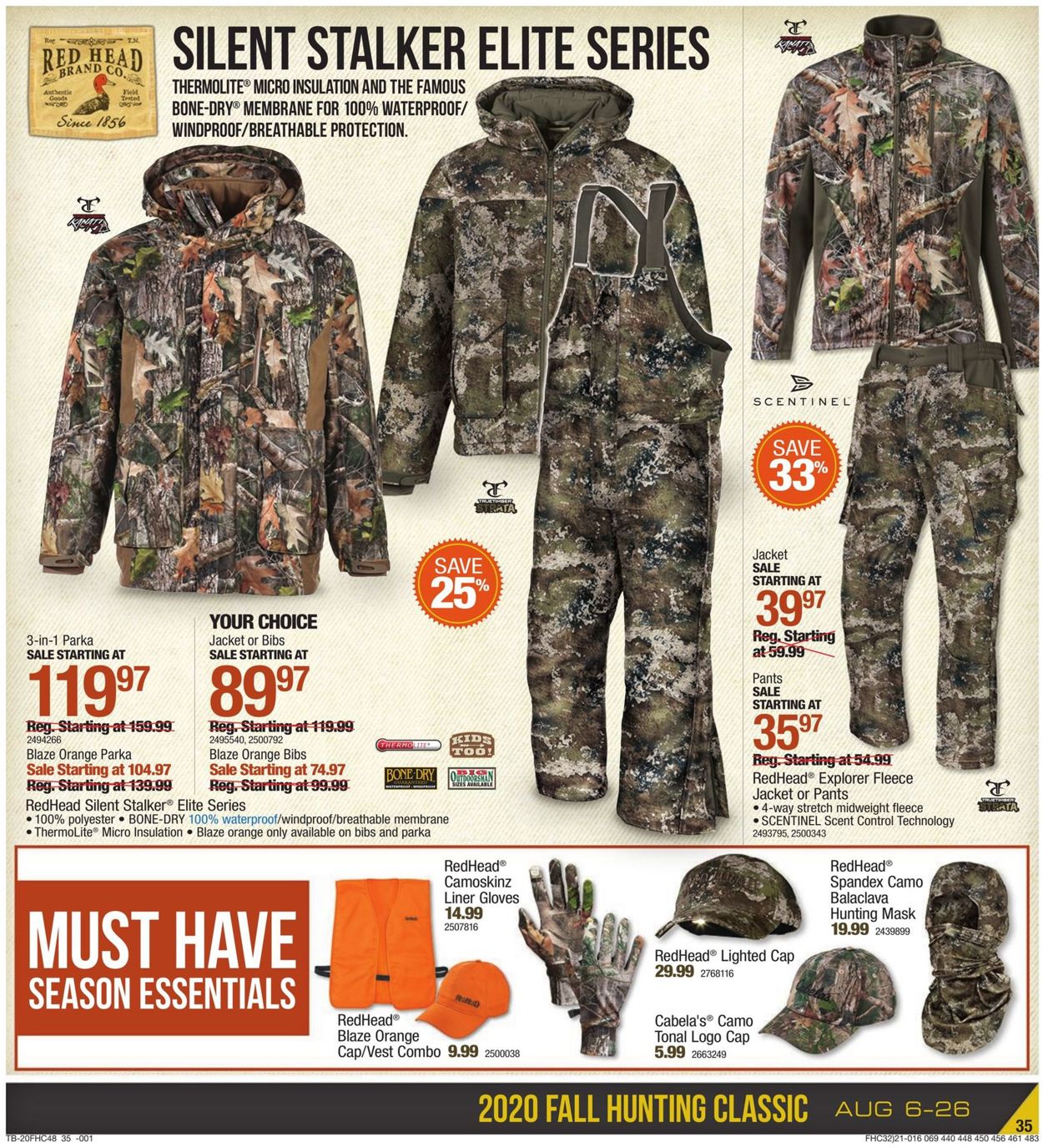 Catalogue Cabela's from 08/06/2020