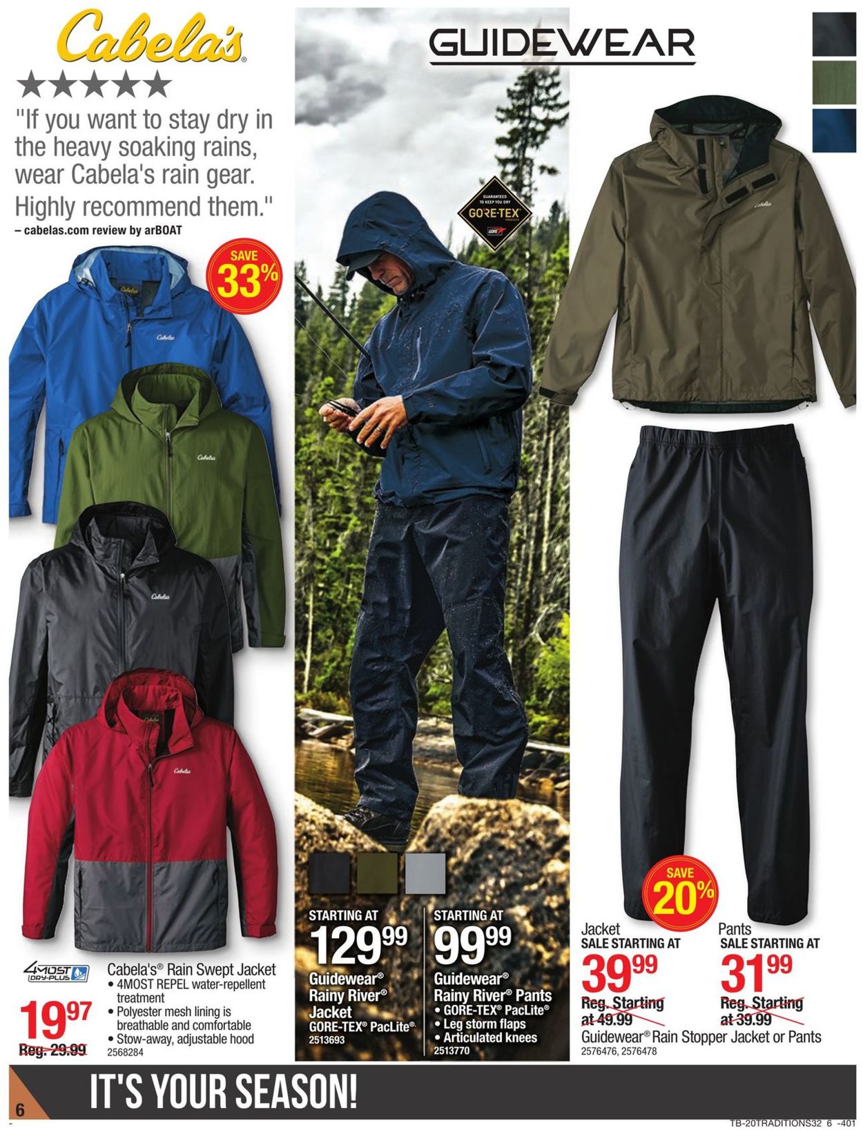 Catalogue Cabela's from 09/24/2020