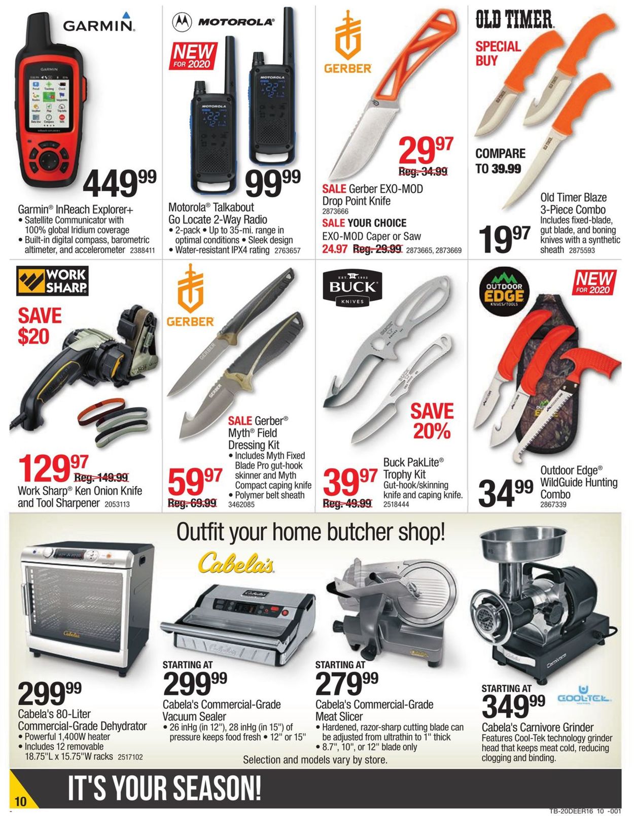 Catalogue Cabela's from 11/05/2020