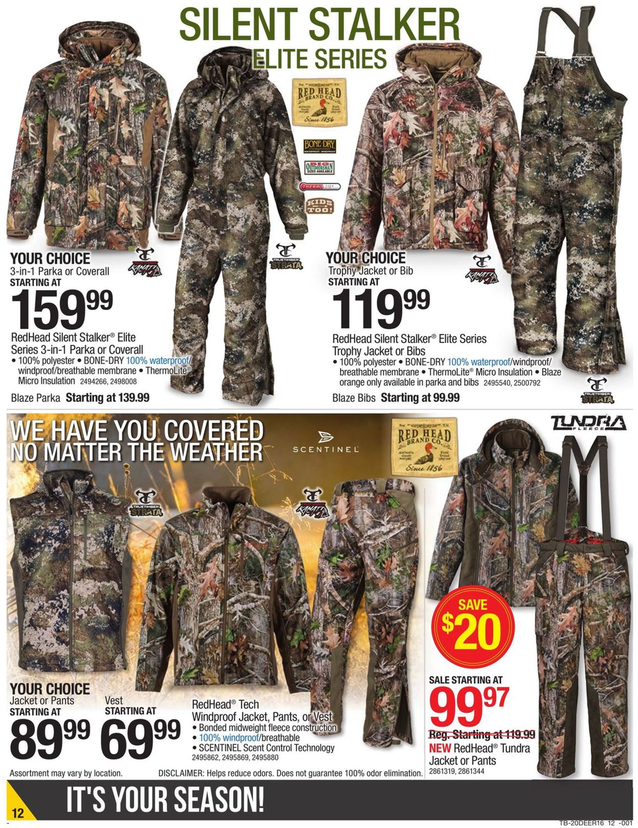 Catalogue Cabela's from 11/05/2020