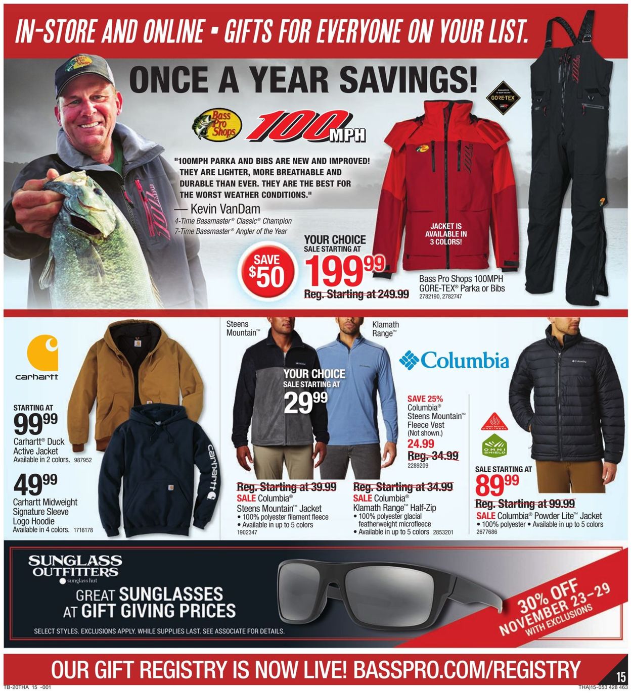 Catalogue Cabela's Black Friday ad 2020 from 11/23/2020