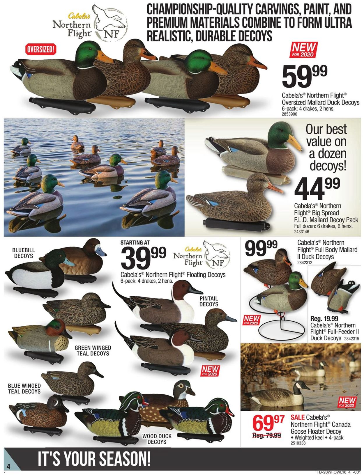 Catalogue Cabela's from 11/19/2020