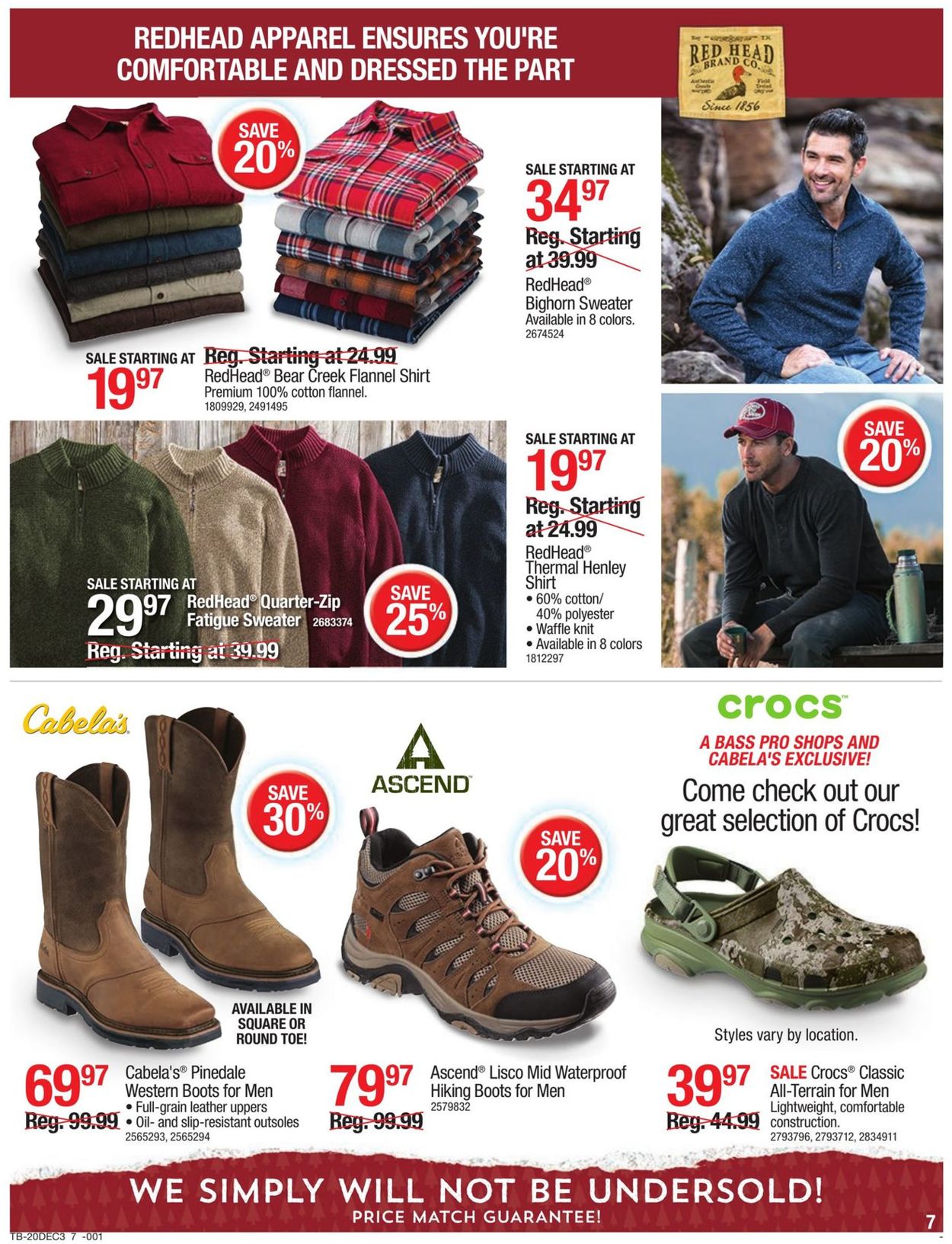 Catalogue Cabela's Holiday Gift Guide 2020         from 12/17/2020