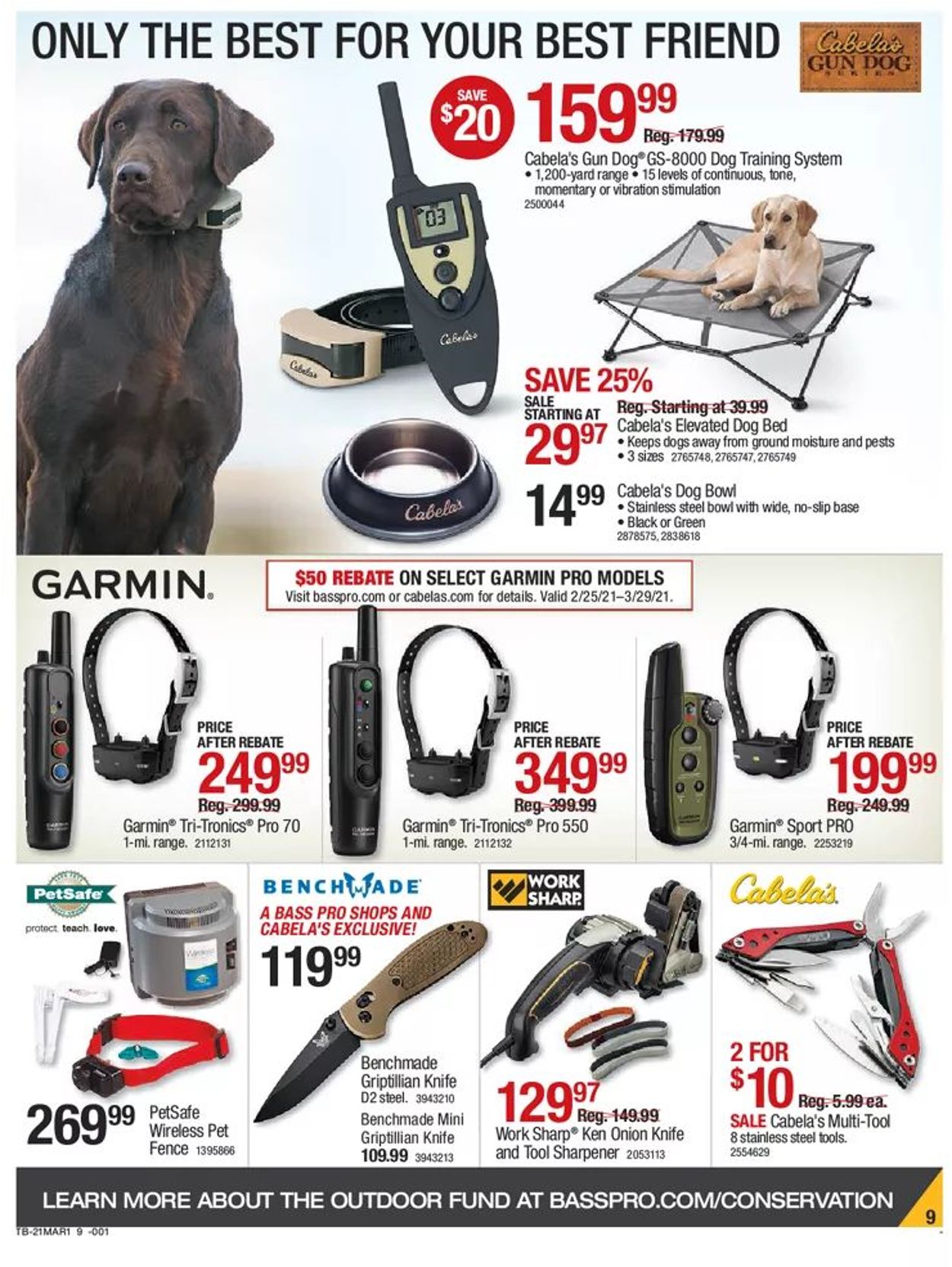 Catalogue Cabela's from 02/25/2021
