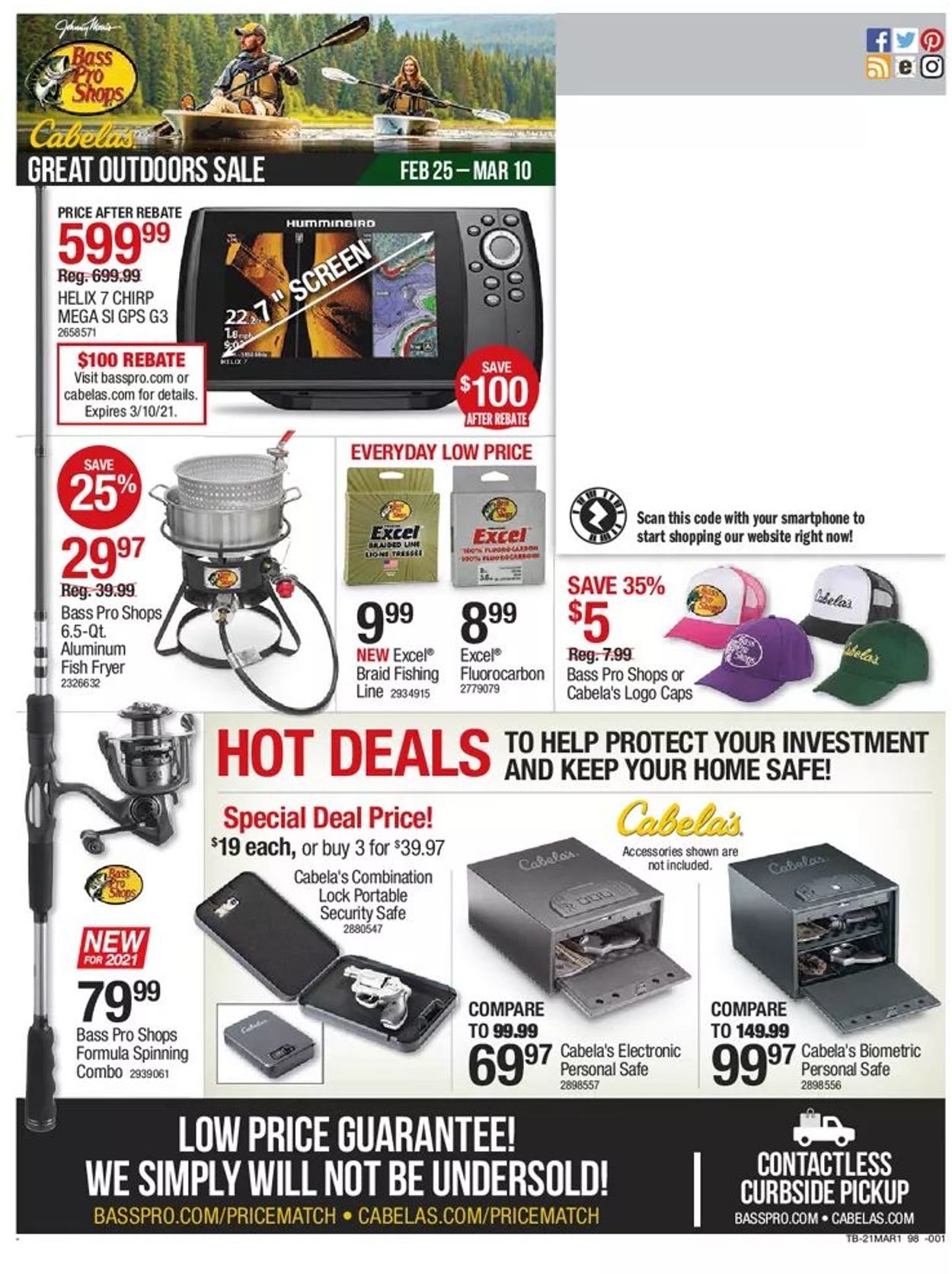 Catalogue Cabela's from 02/25/2021