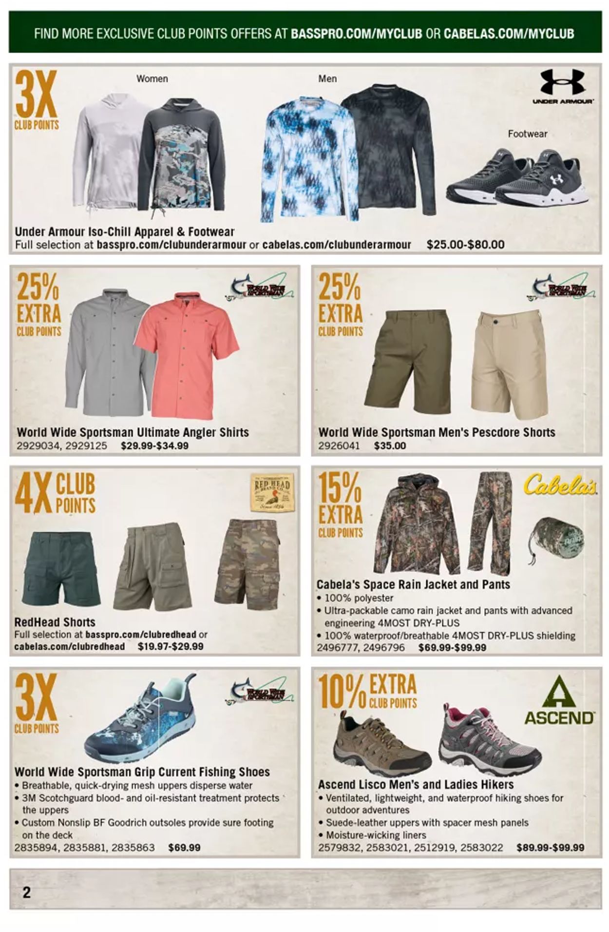 Catalogue Cabela's from 04/01/2021