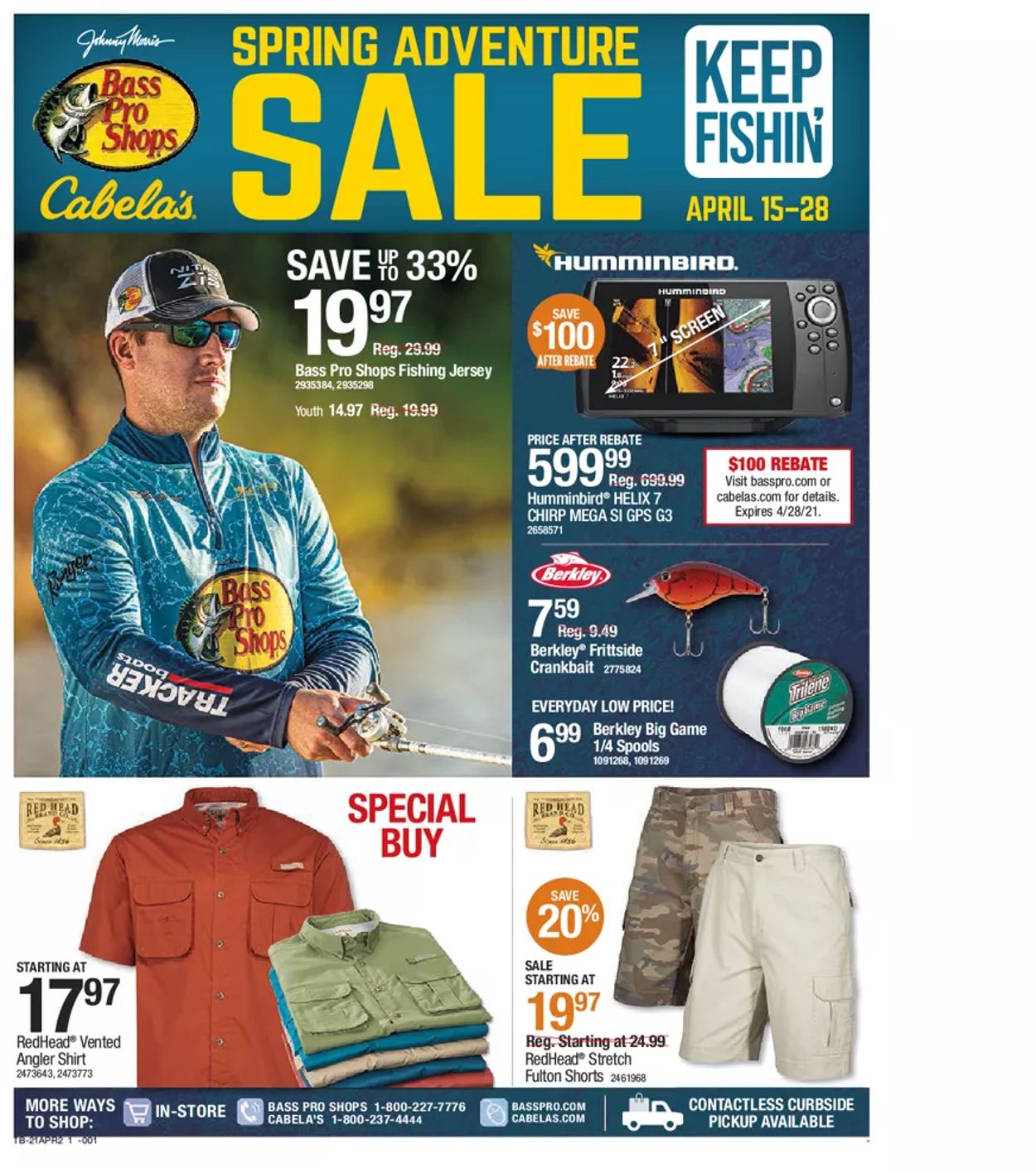 Catalogue Cabela's from 04/15/2021