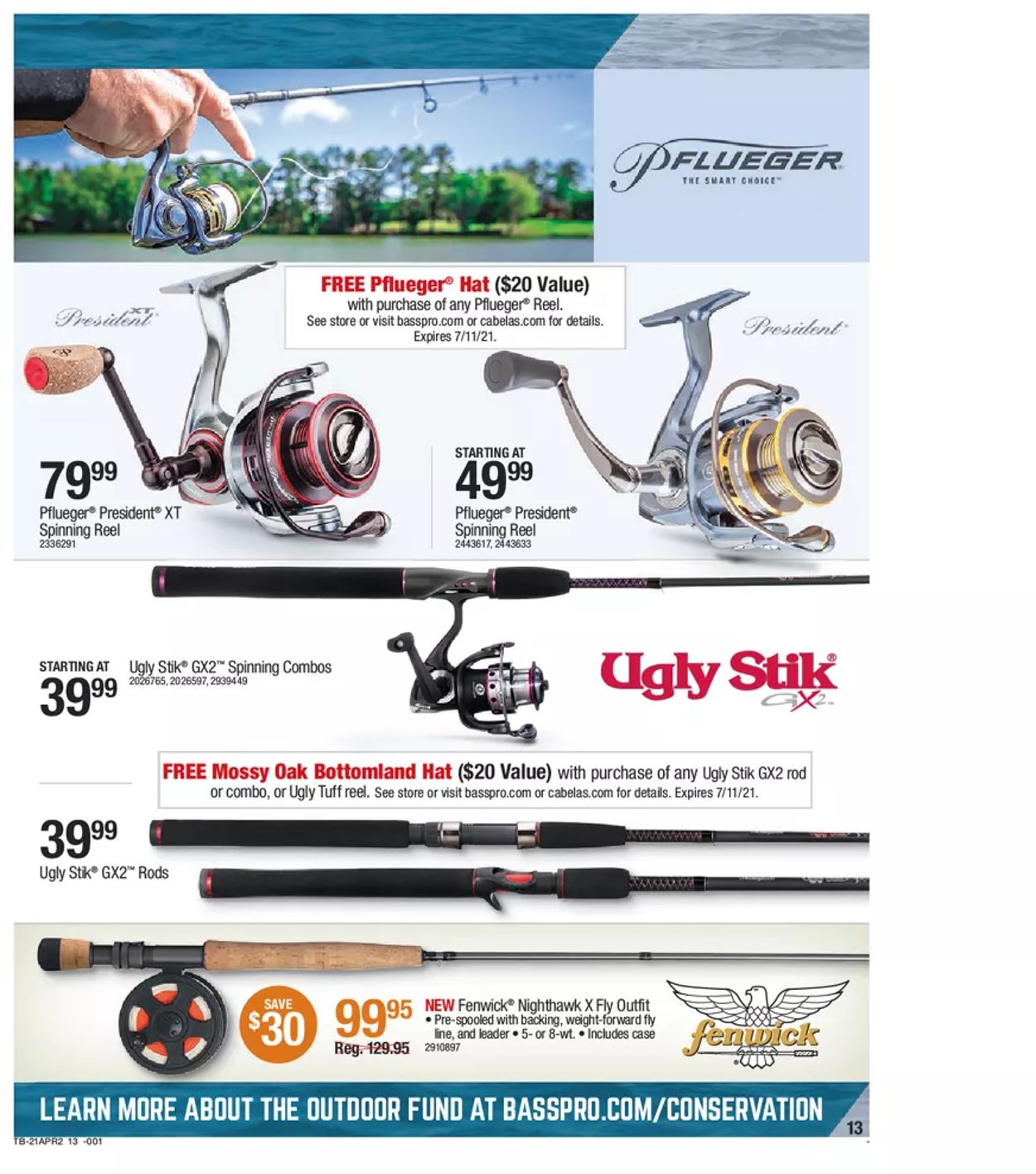 Catalogue Cabela's from 04/15/2021