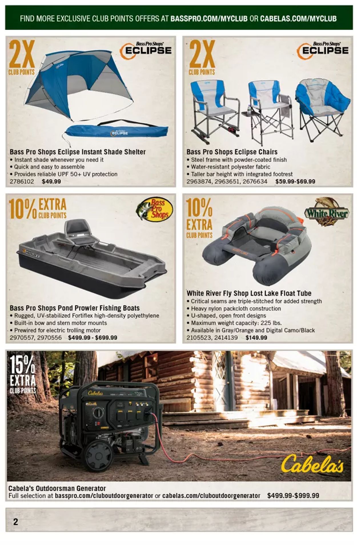 Catalogue Cabela's from 05/01/2021