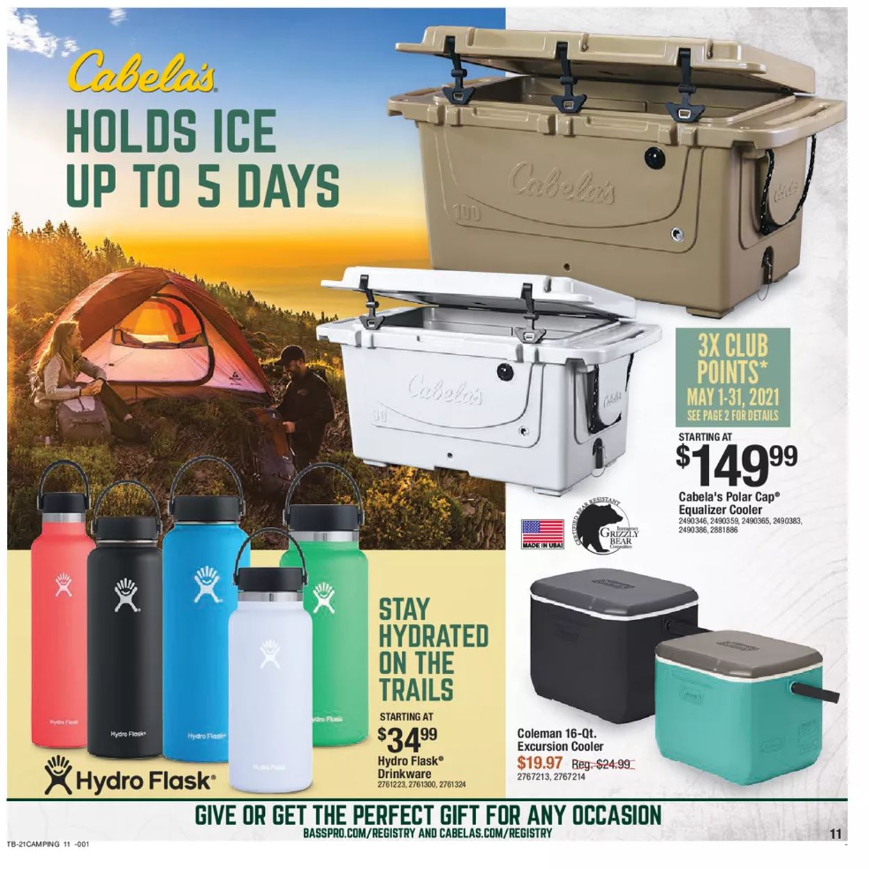 Catalogue Cabela's from 05/06/2021