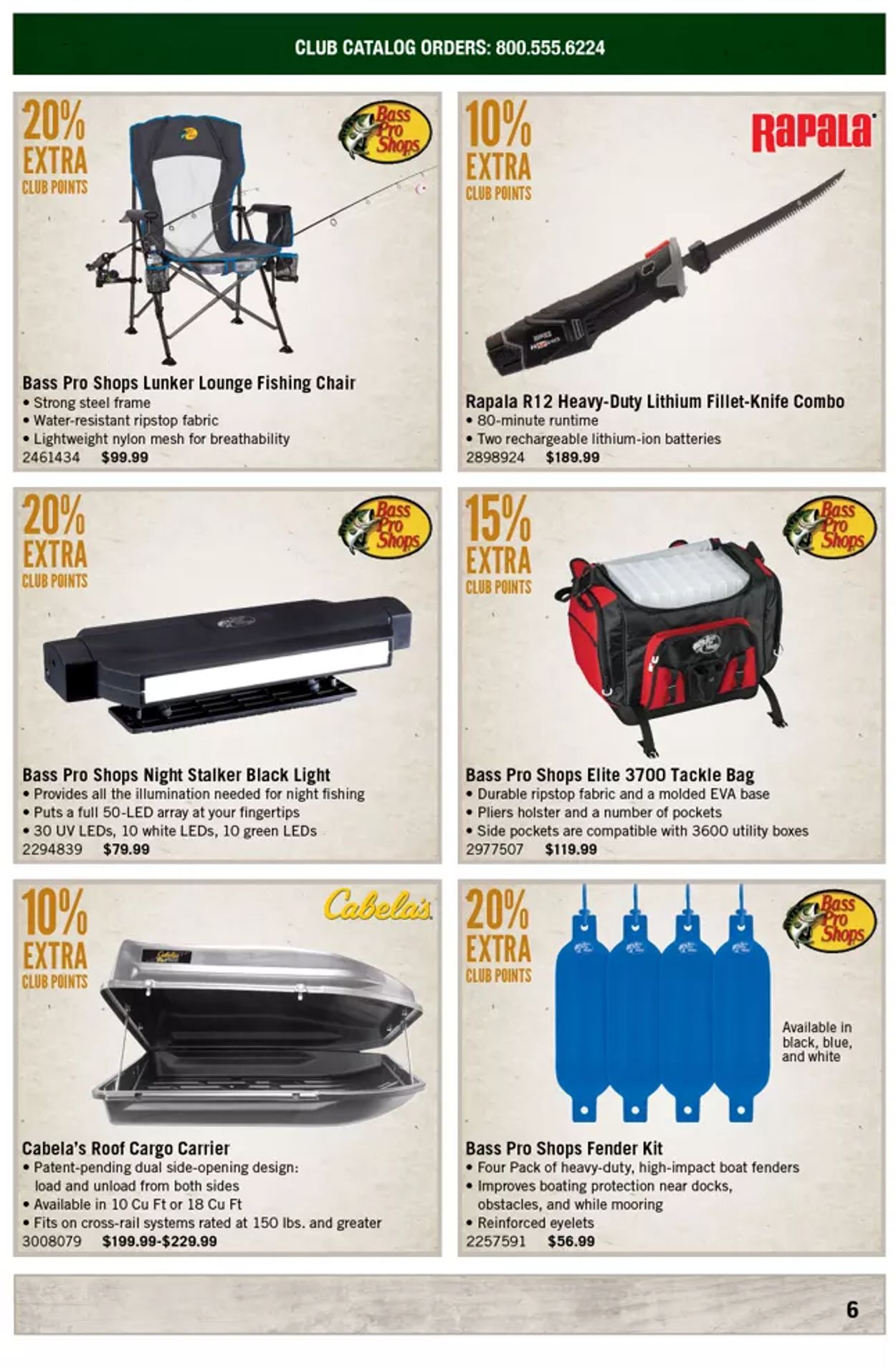 Catalogue Cabela's from 06/01/2021