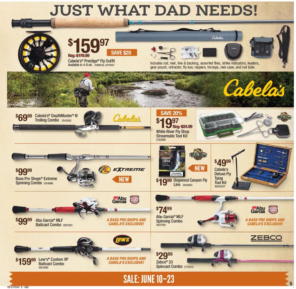 Catalogue Cabela's from 06/10/2021
