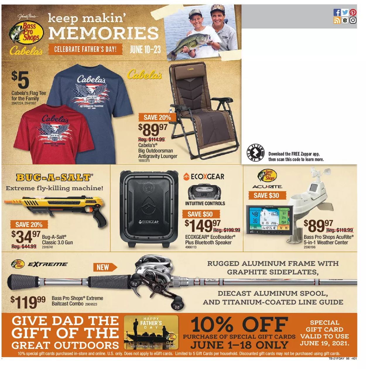 Catalogue Cabela's from 06/10/2021