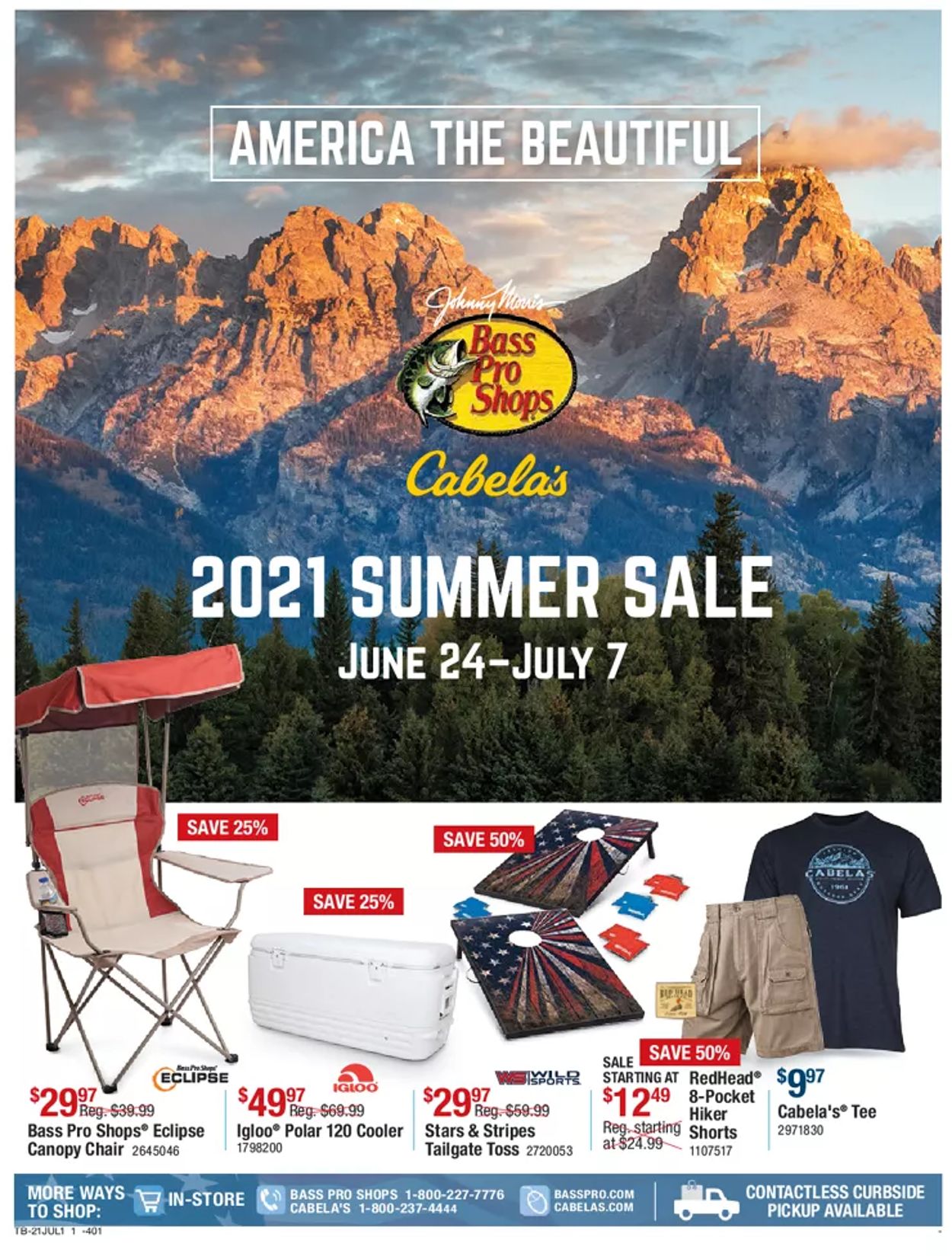 Catalogue Cabela's from 06/24/2021