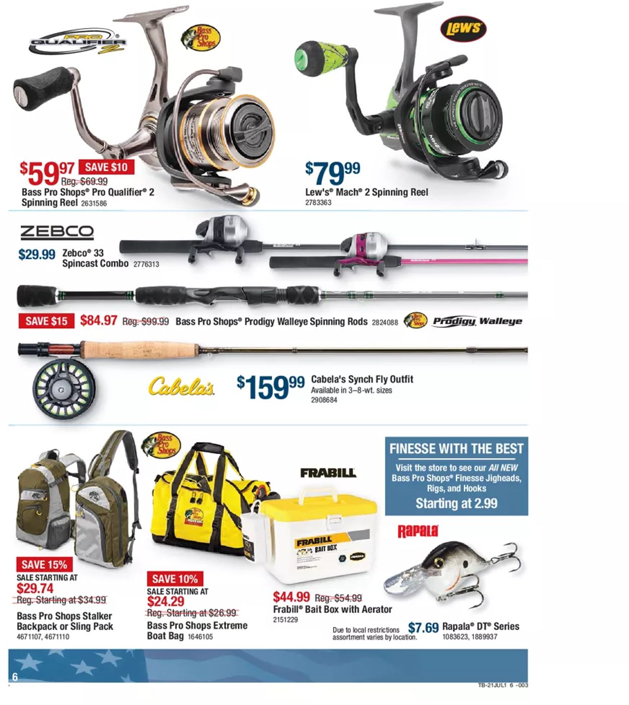 Catalogue Cabela's from 06/24/2021