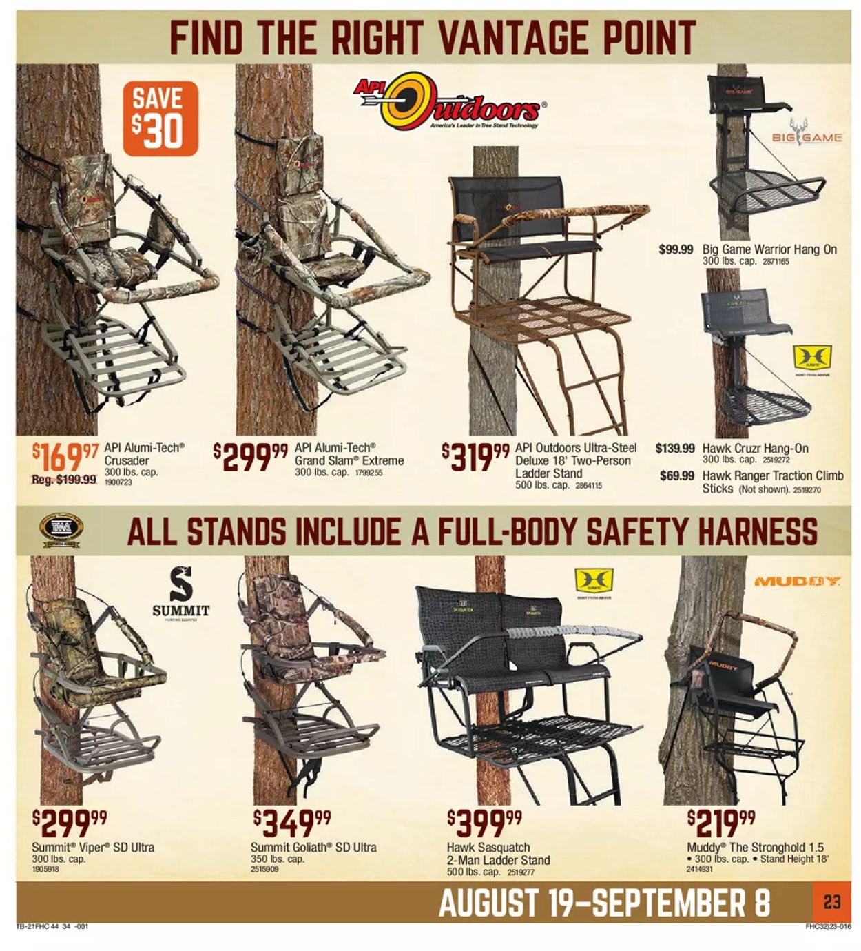 Catalogue Cabela's from 08/19/2021