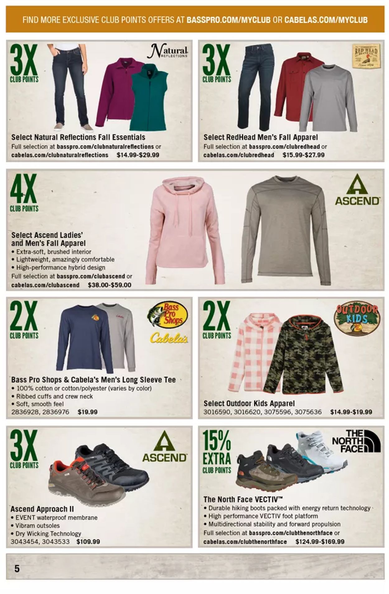 Catalogue Cabela's from 09/01/2021