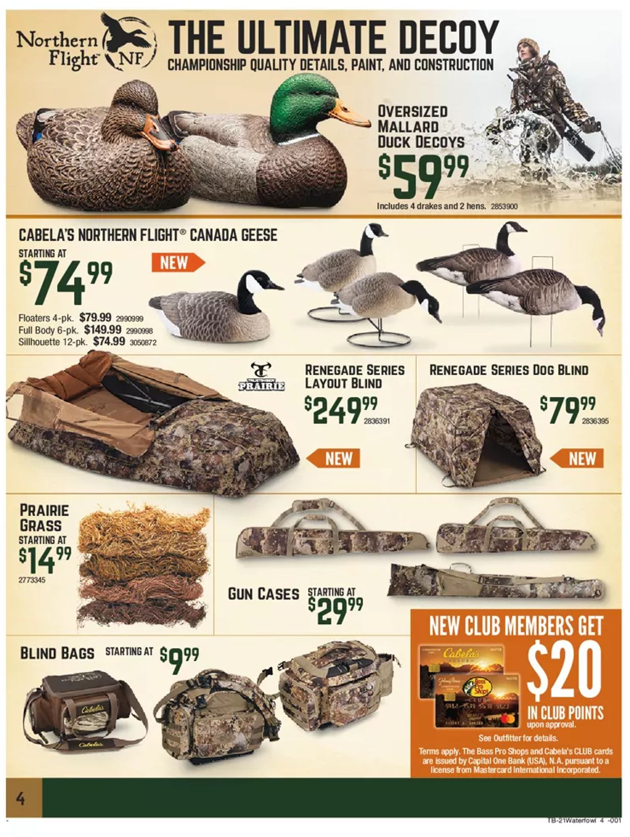 Catalogue Cabela's from 09/16/2021