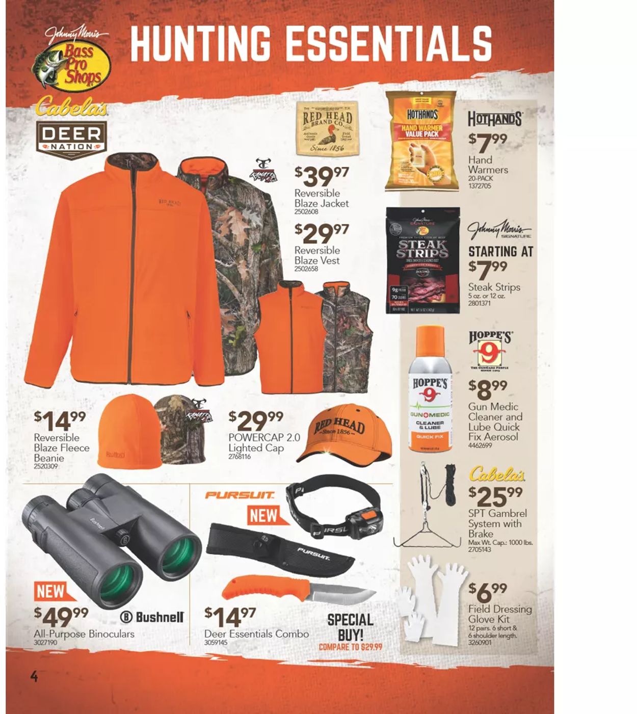 Catalogue Cabela's from 11/04/2021