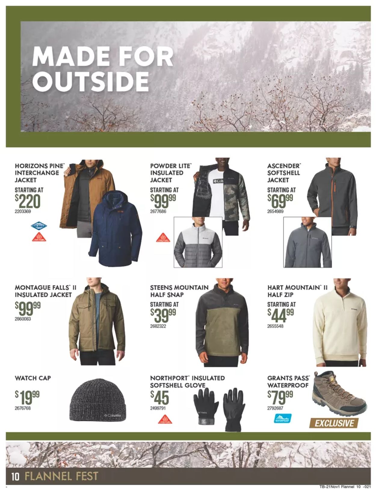 Catalogue Cabela's from 10/21/2021