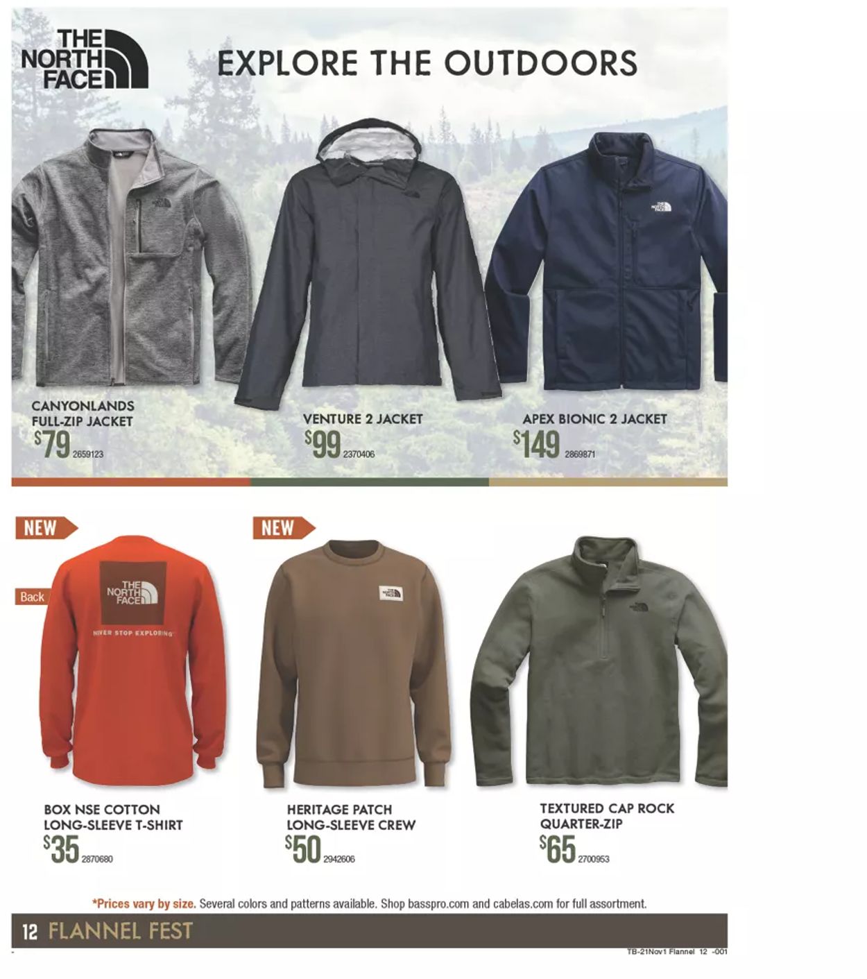 Catalogue Cabela's from 10/21/2021