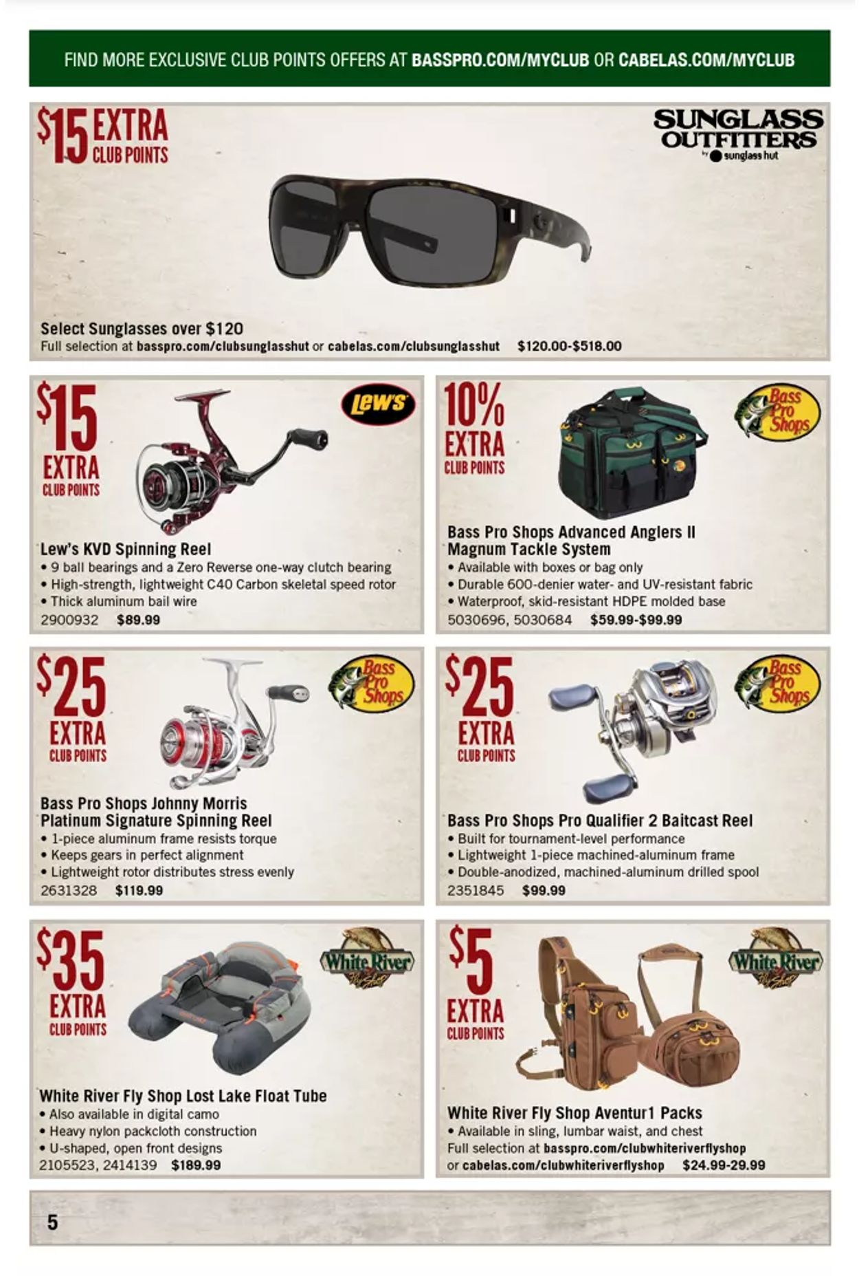 Catalogue Cabela's from 12/01/2021