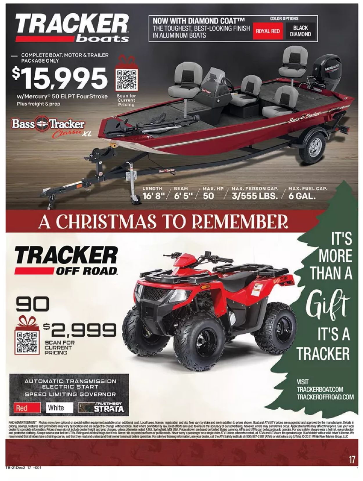 Catalogue Cabela's HOLIDAY 2021 from 12/09/2021
