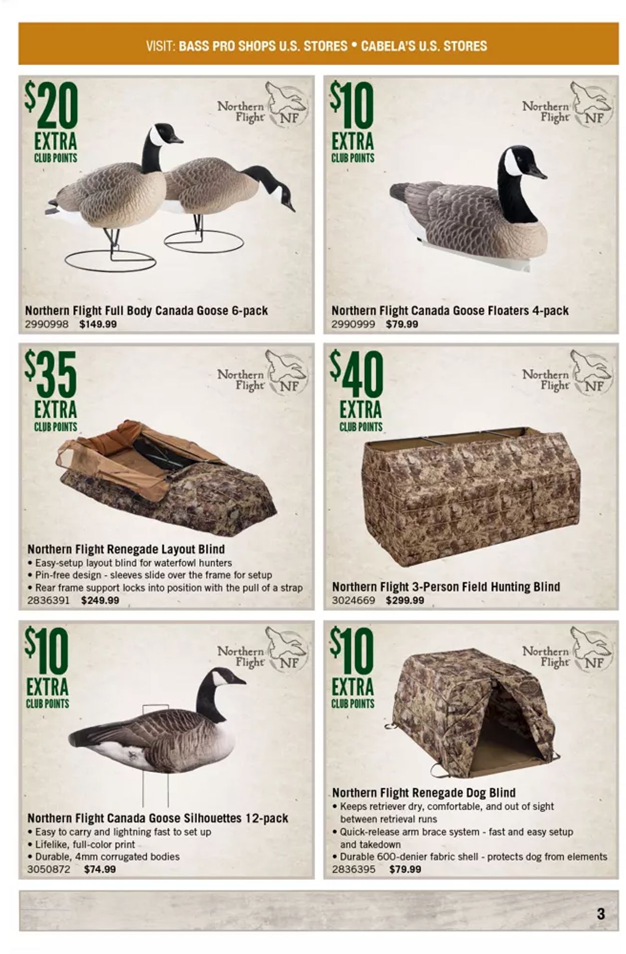 Catalogue Cabela's from 01/01/2022
