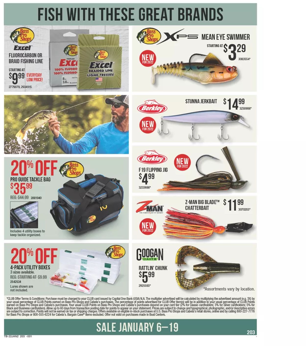 Catalogue Cabela's from 01/06/2022