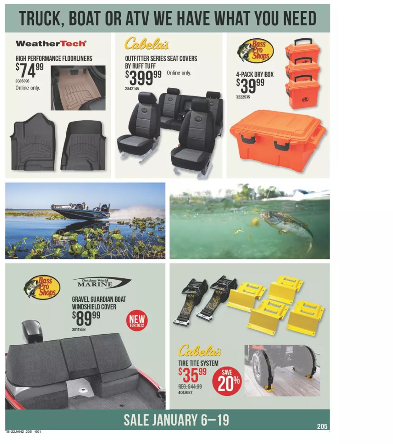 Catalogue Cabela's from 01/06/2022