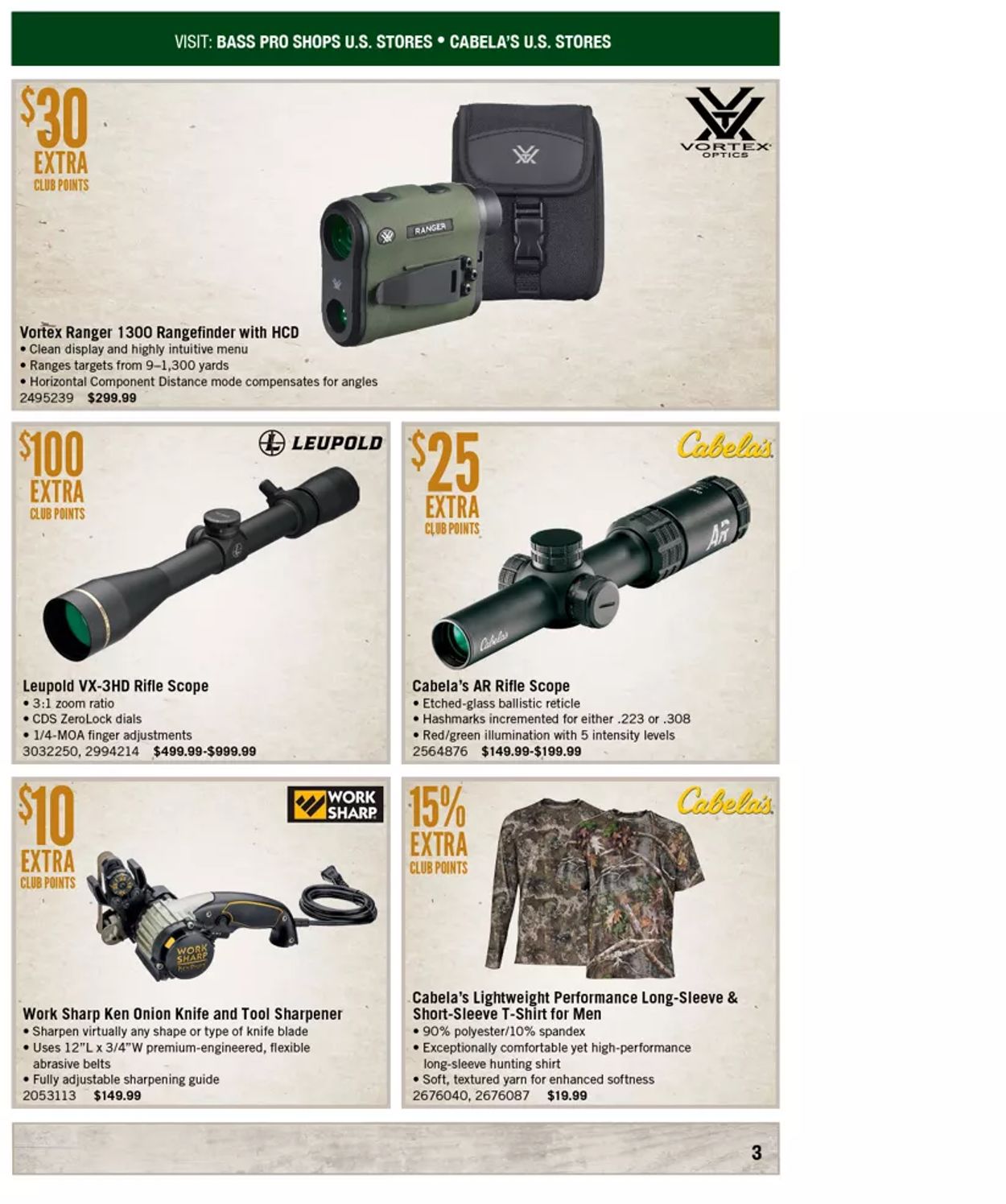 Catalogue Cabela's from 02/01/2022