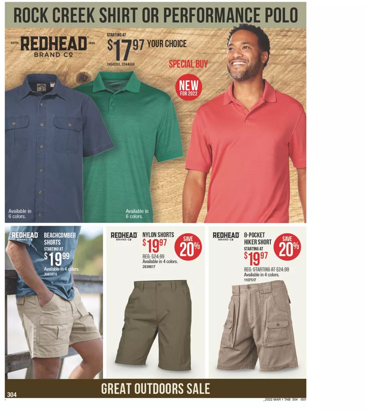 Catalogue Cabela's from 02/23/2022