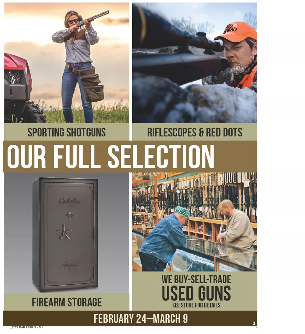 Catalogue Cabela's from 02/24/2022