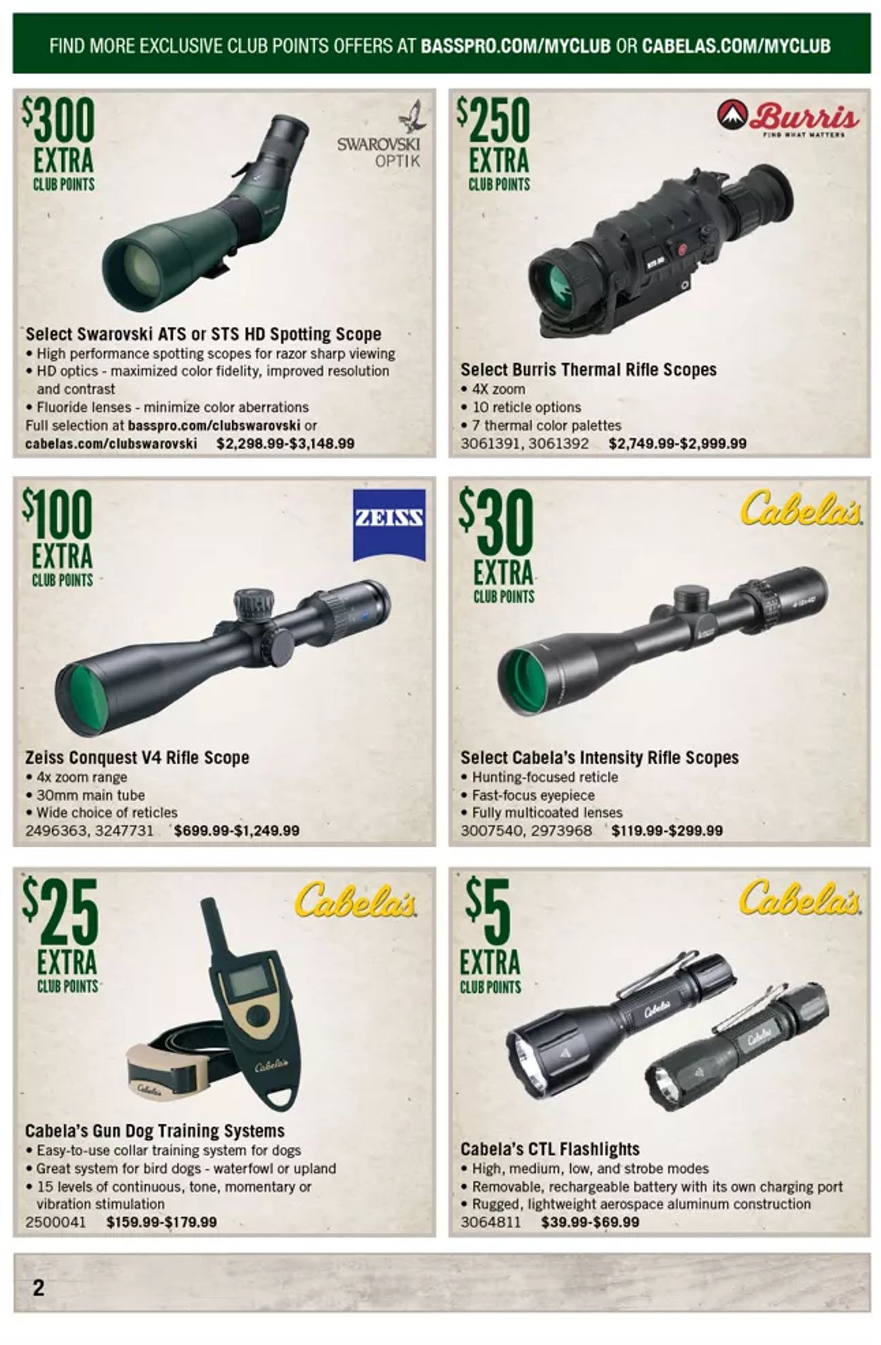 Catalogue Cabela's from 06/01/2022
