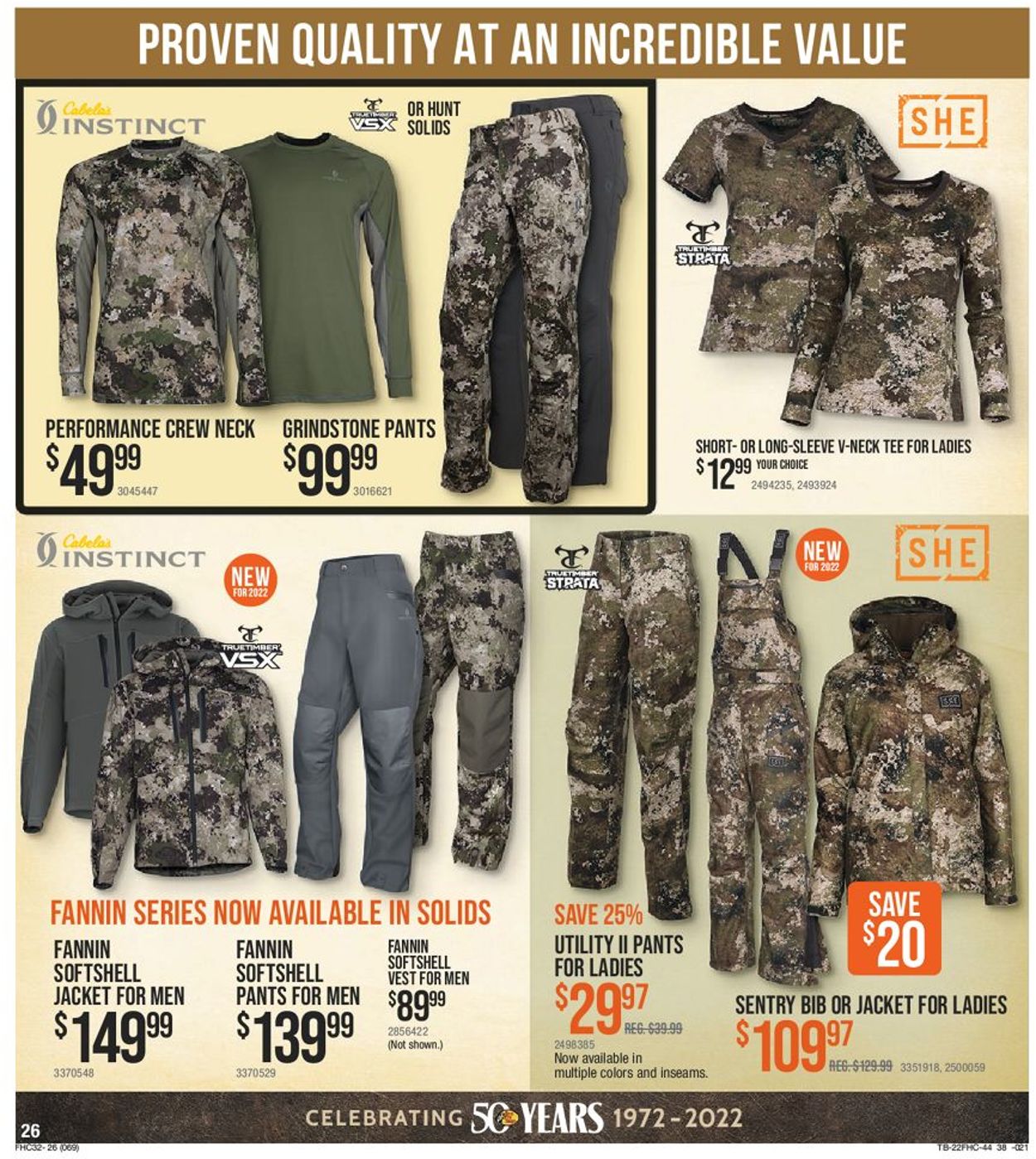 Catalogue Cabela's from 08/18/2022