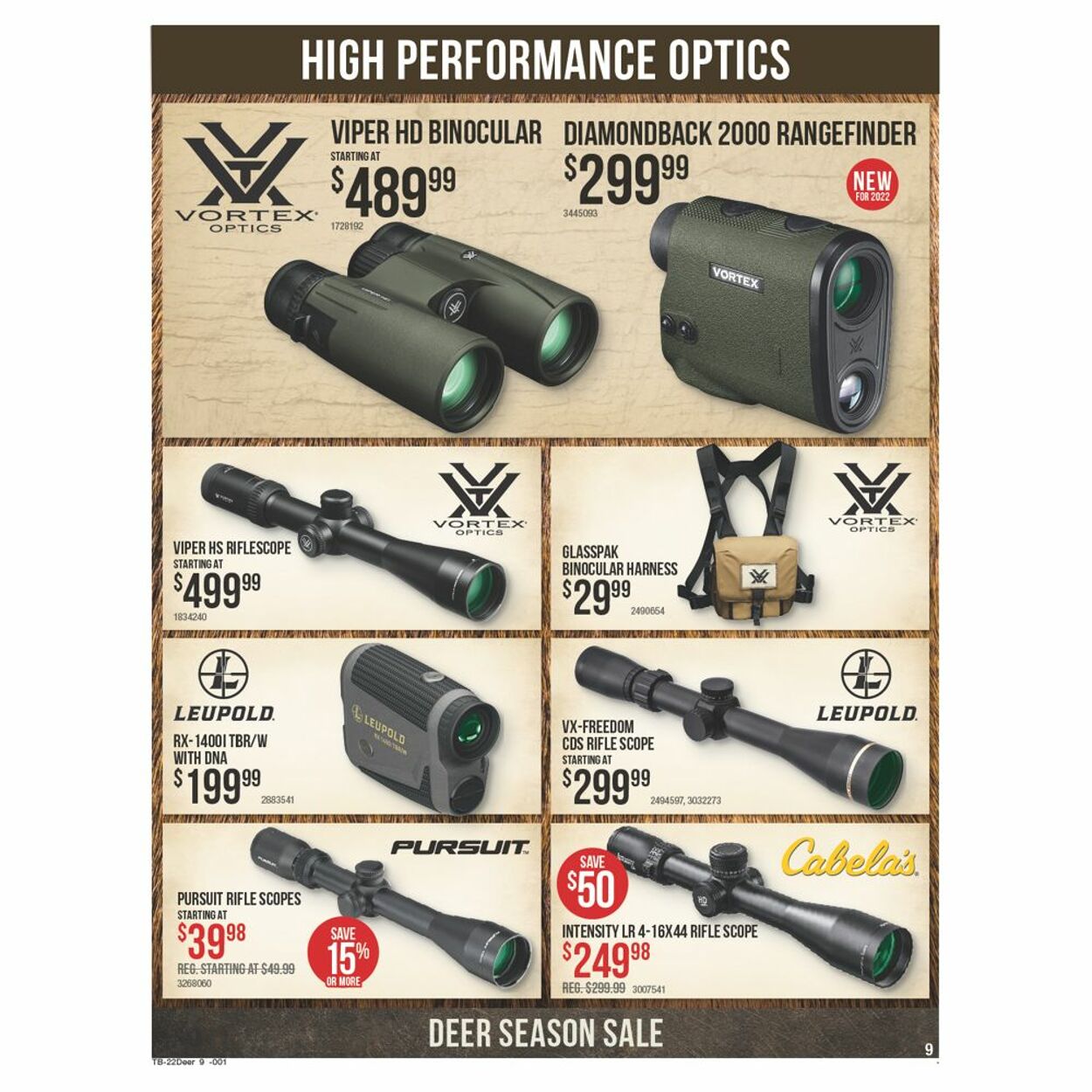 Catalogue Cabela's from 11/03/2022