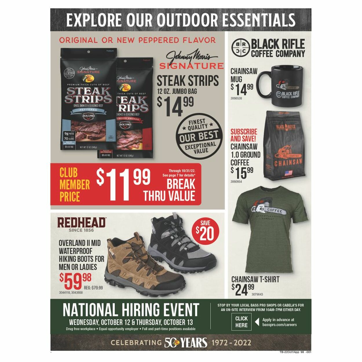 Catalogue Cabela's from 09/22/2022