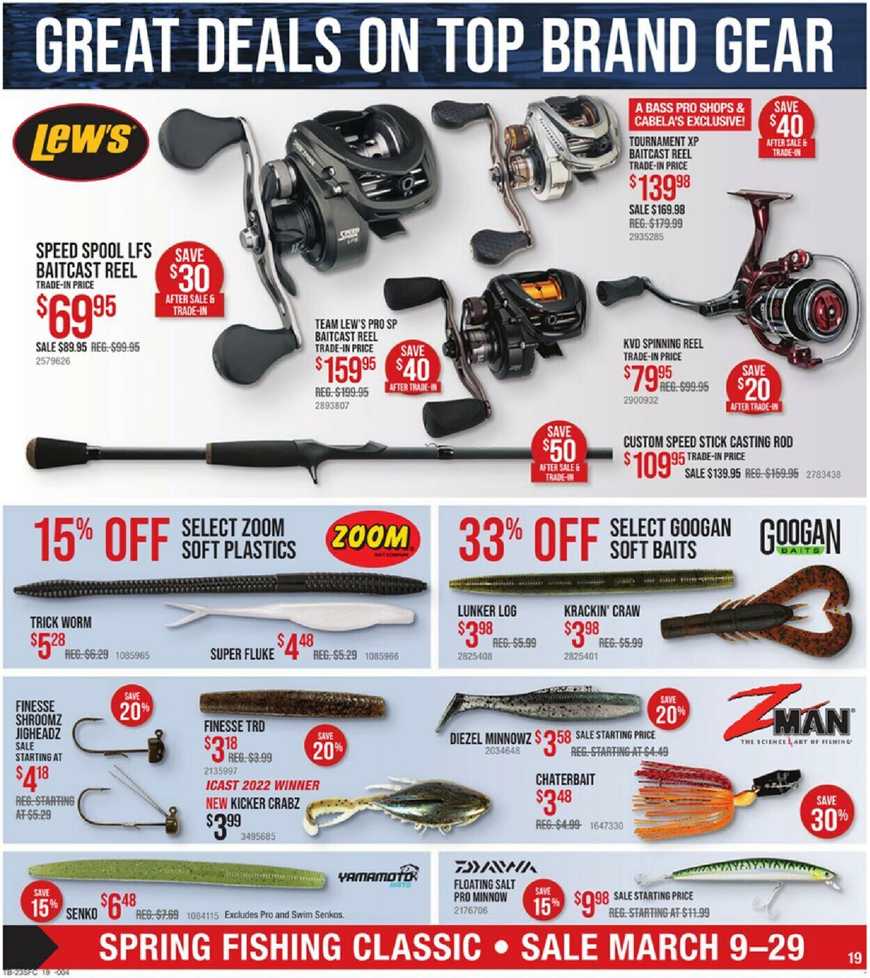 Catalogue Cabela's from 03/08/2023